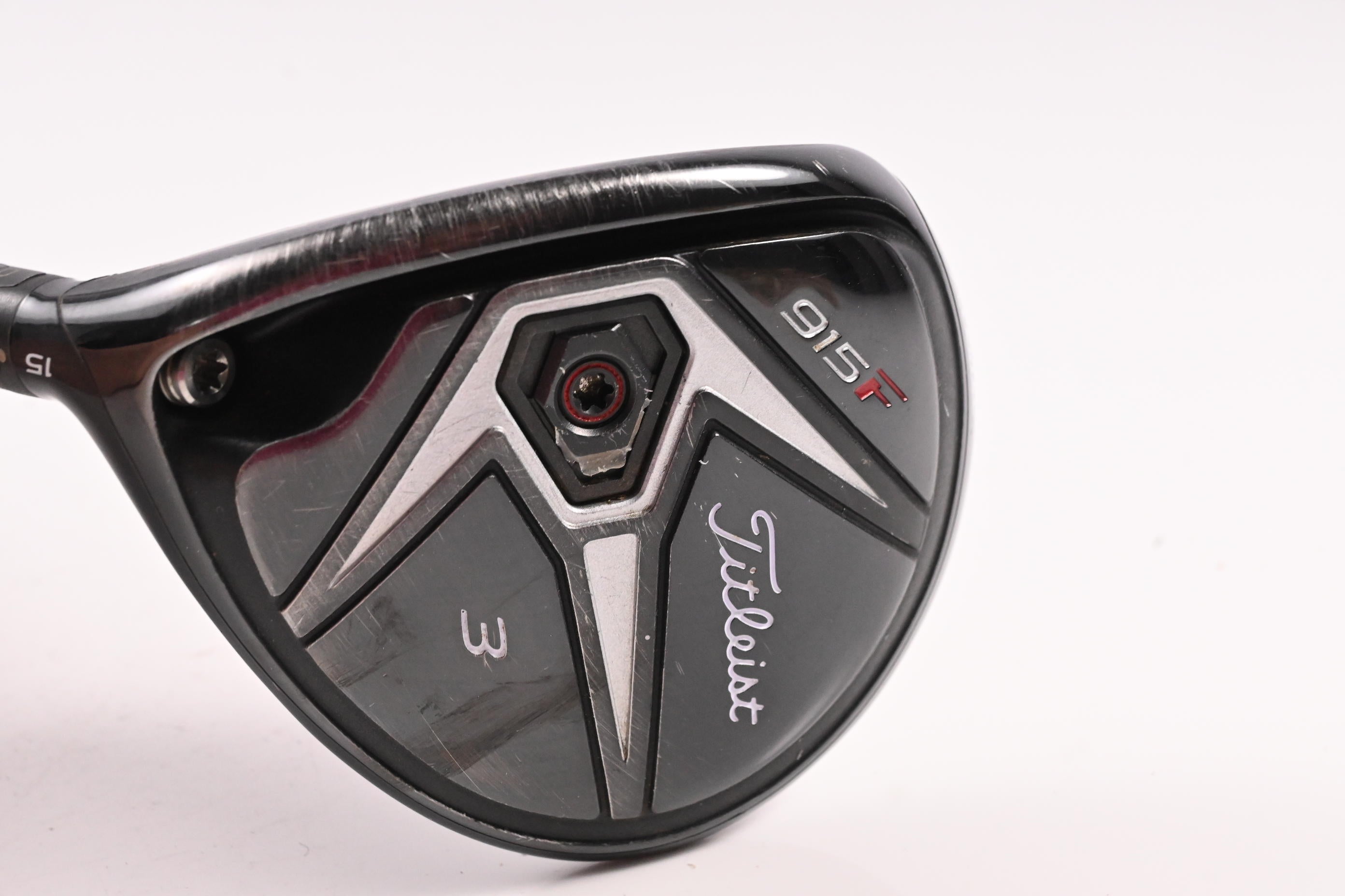 Left Hand Titleist 913 F #3 Wood / 15 Degree / Regular Flex Diamana S+ Blue 70