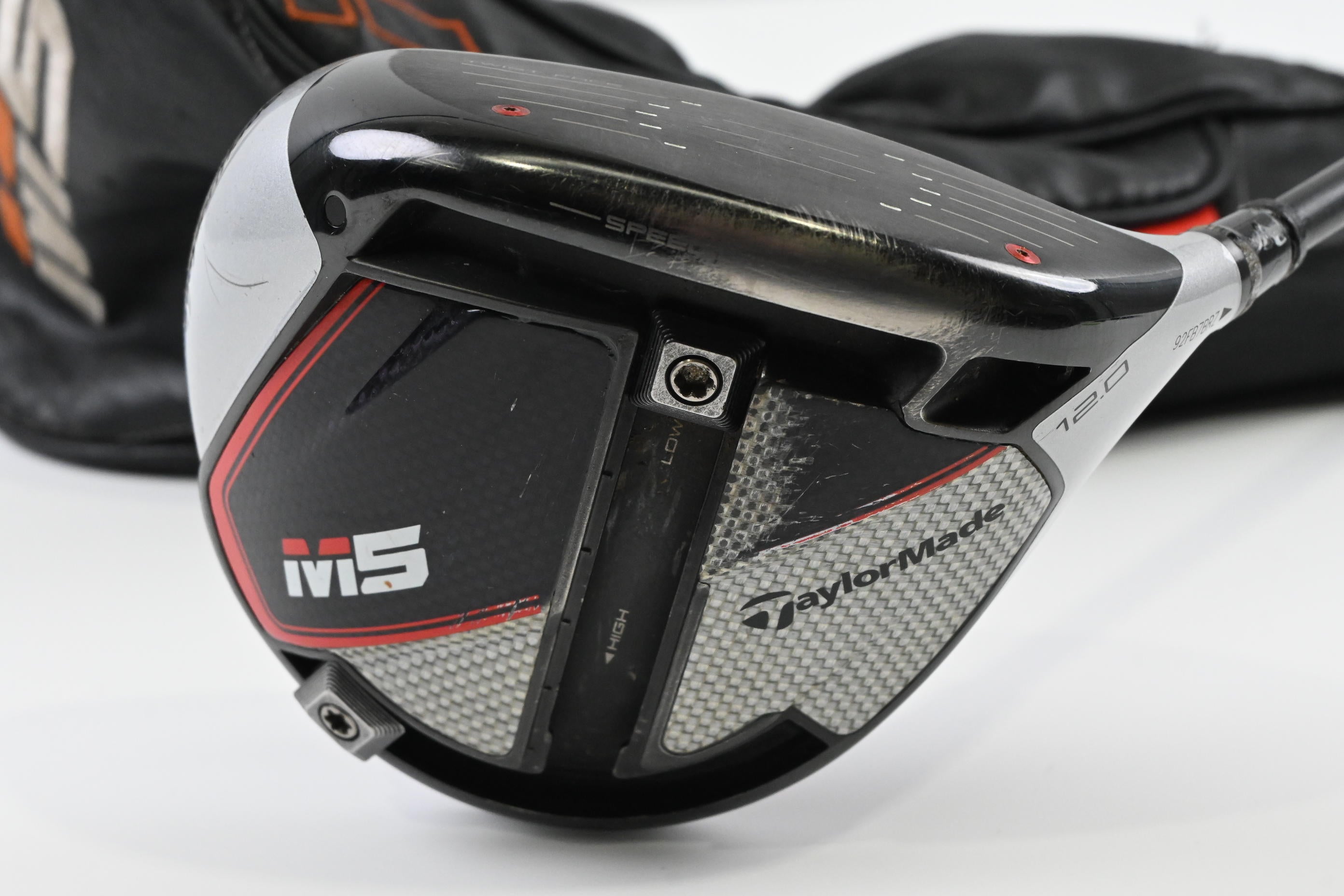 Taylormade M5 Driver / 12 Degree / Stiff Flex HZRDUS Black 70 Shaft