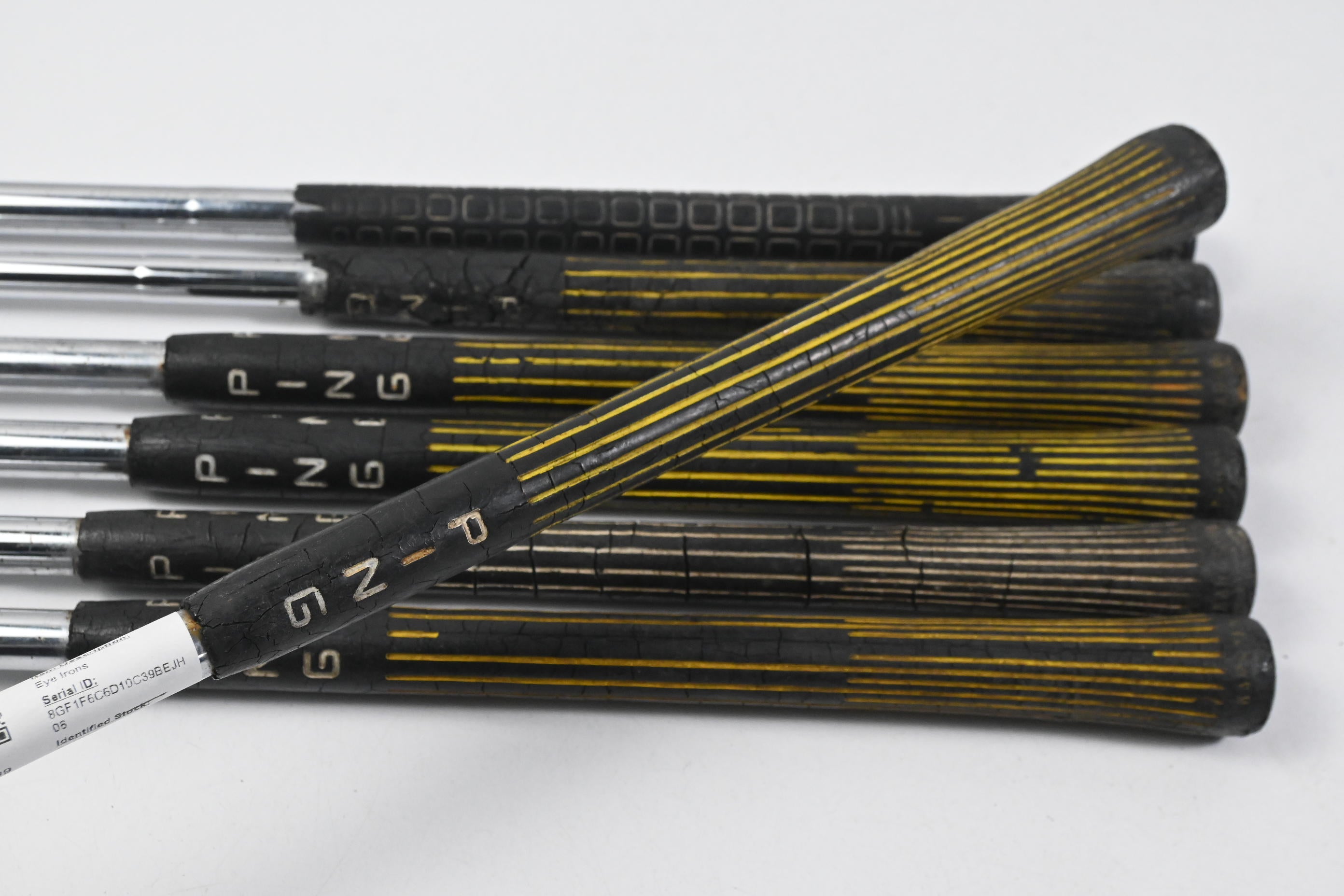 Ping Eye Irons / 4-PW / Blue Dot / Stiff Flex Ping Karsten Shafts