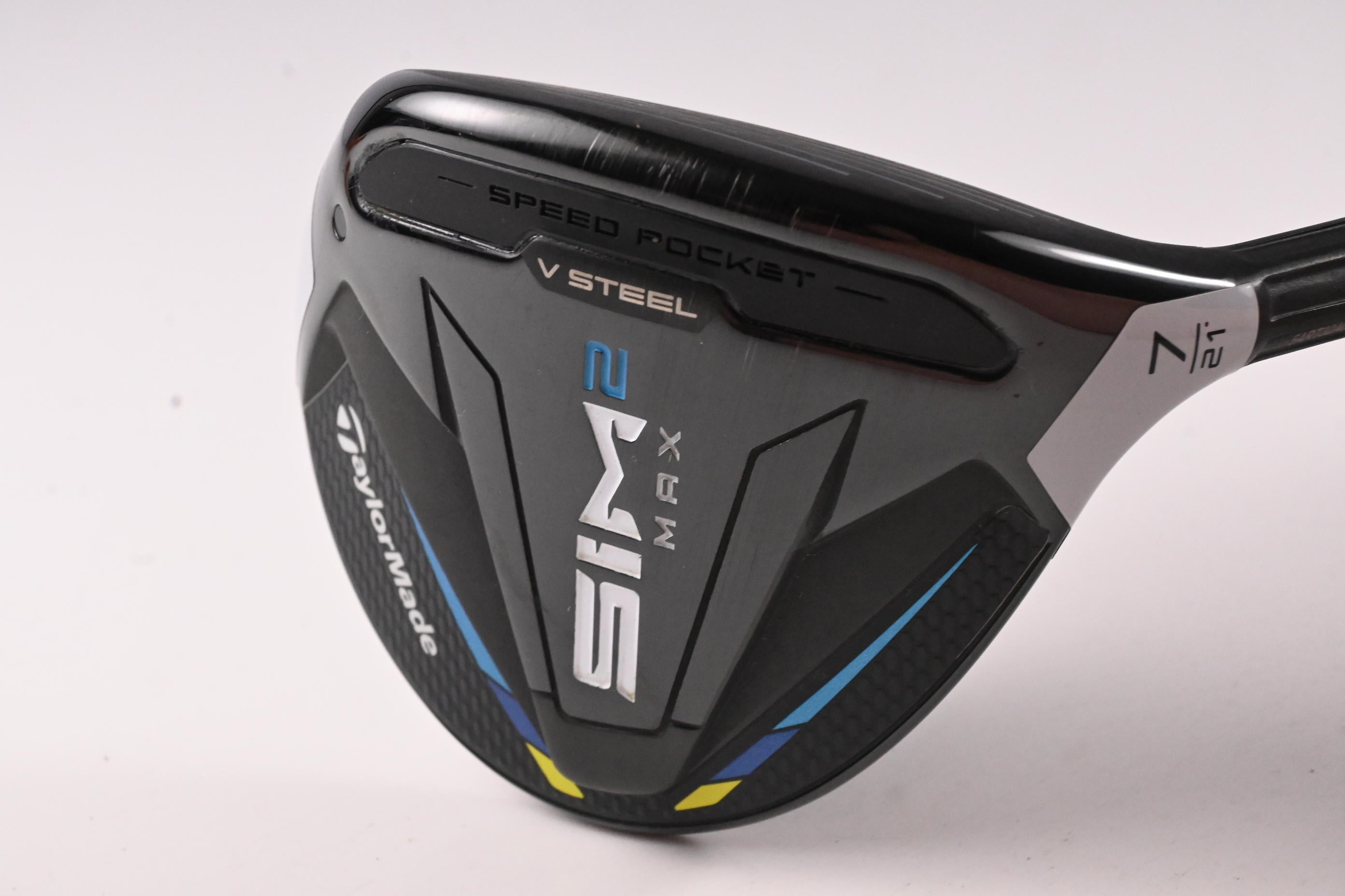 Taylormade SIM2 Max #7 Wood / 21 Degree / Regular Flex Ventus Blue 5 Shaft