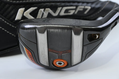 Cobra King F7 #3-4 Hybrid / 19-22 Degree / Stiff Flex Fujikura Pro 75 Shaft