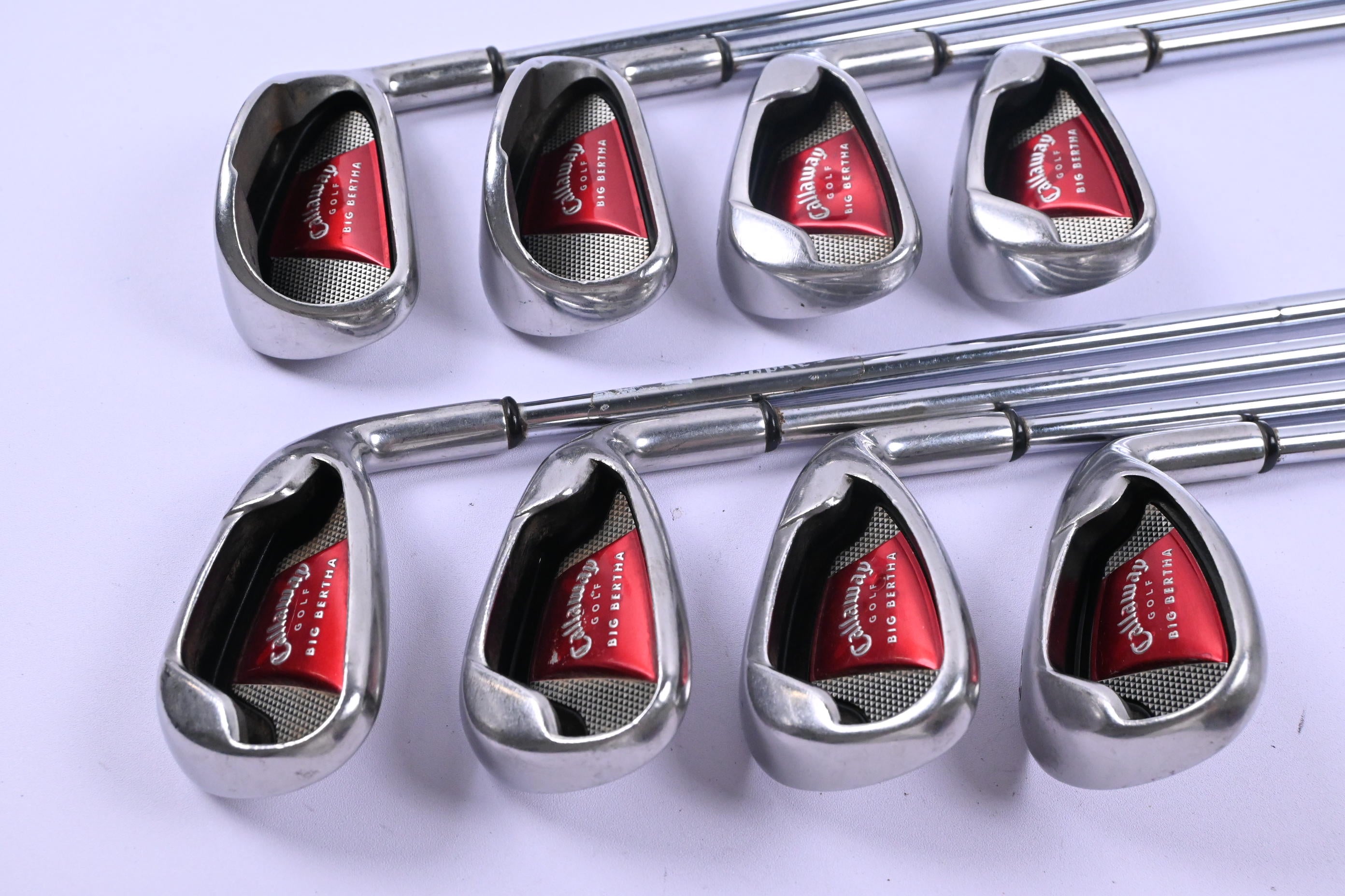 Callaway Big Bertha 2008 Irons / 4-PW+SW / Uniflex Callaway Big Bertha Shafts