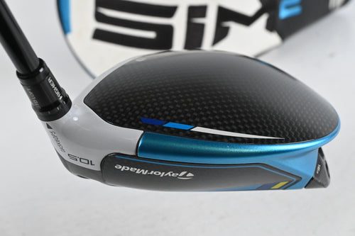 TaylorMade SIM2 Driver / 10.5 Degree / Stiff Flex Hzrdus Smoke Black RDX 70