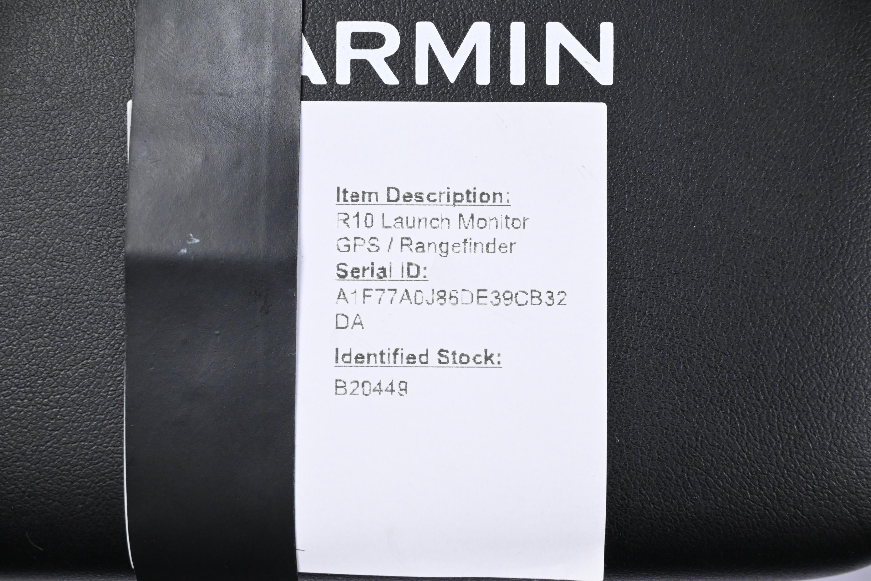 Garmin R10 / Launch Monitor
