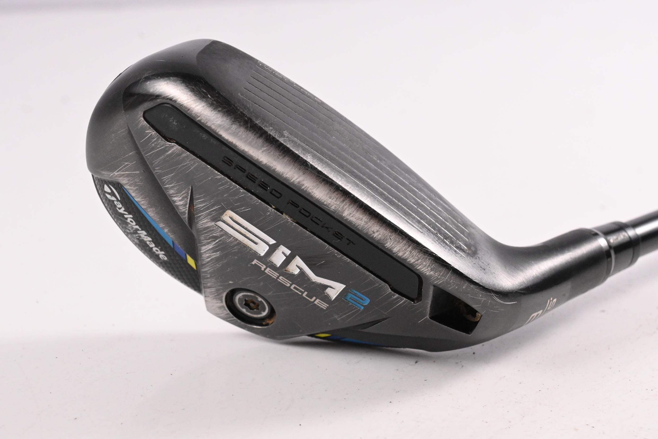 Taylormade SIM2 #3 Hybrid / 19.5 Degree / Stiff Flex Tensei AV Blue 80 Shaft