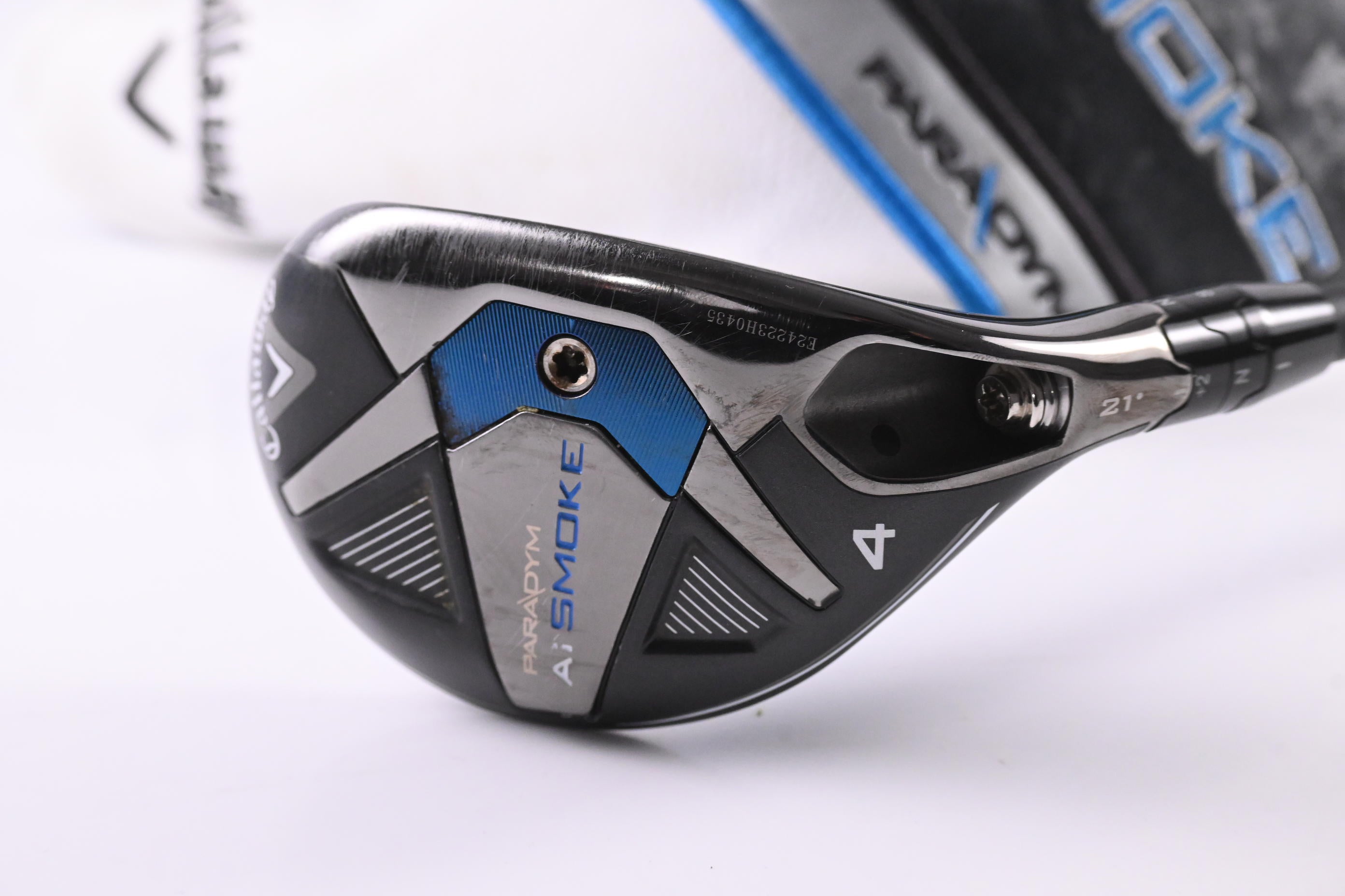 Callaway Paradym Ai Smoke #4 Hybrid / 21 Degree / Regular Flex Cypher 60 Shaft