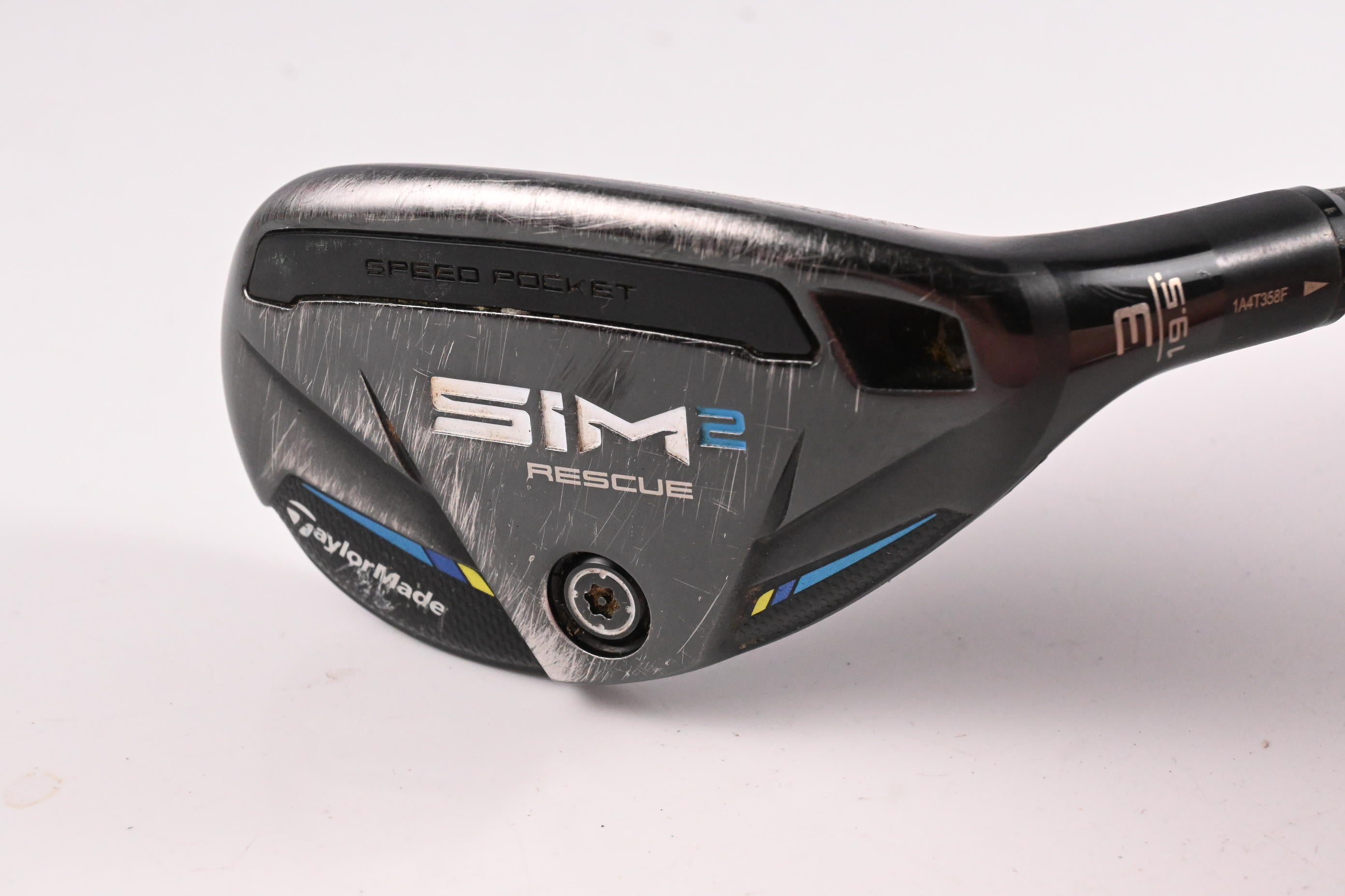 Taylormade SIM2 #3 Hybrid / 19.5 Degree / Stiff Flex Tensei AV Blue 80 Shaft