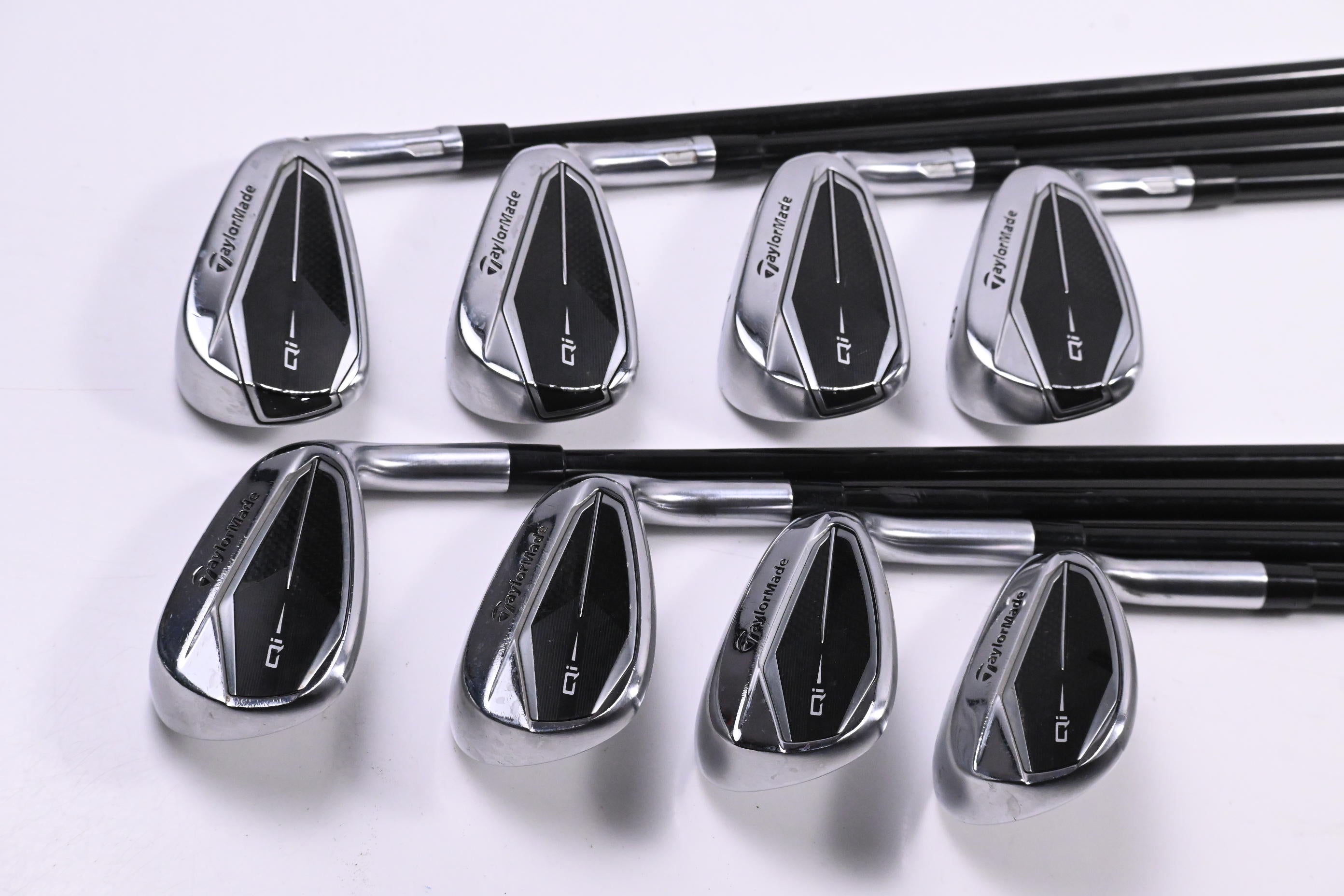 Taylormade Qi Irons / 5-PW+GW+SW / Regular Flex Ventus TR Blue 5 Shafts