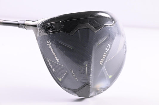 Left Hand Taylormade Qi35 Max Driver / 10.5 Degree / Stiff Flex KBS Max HL 52