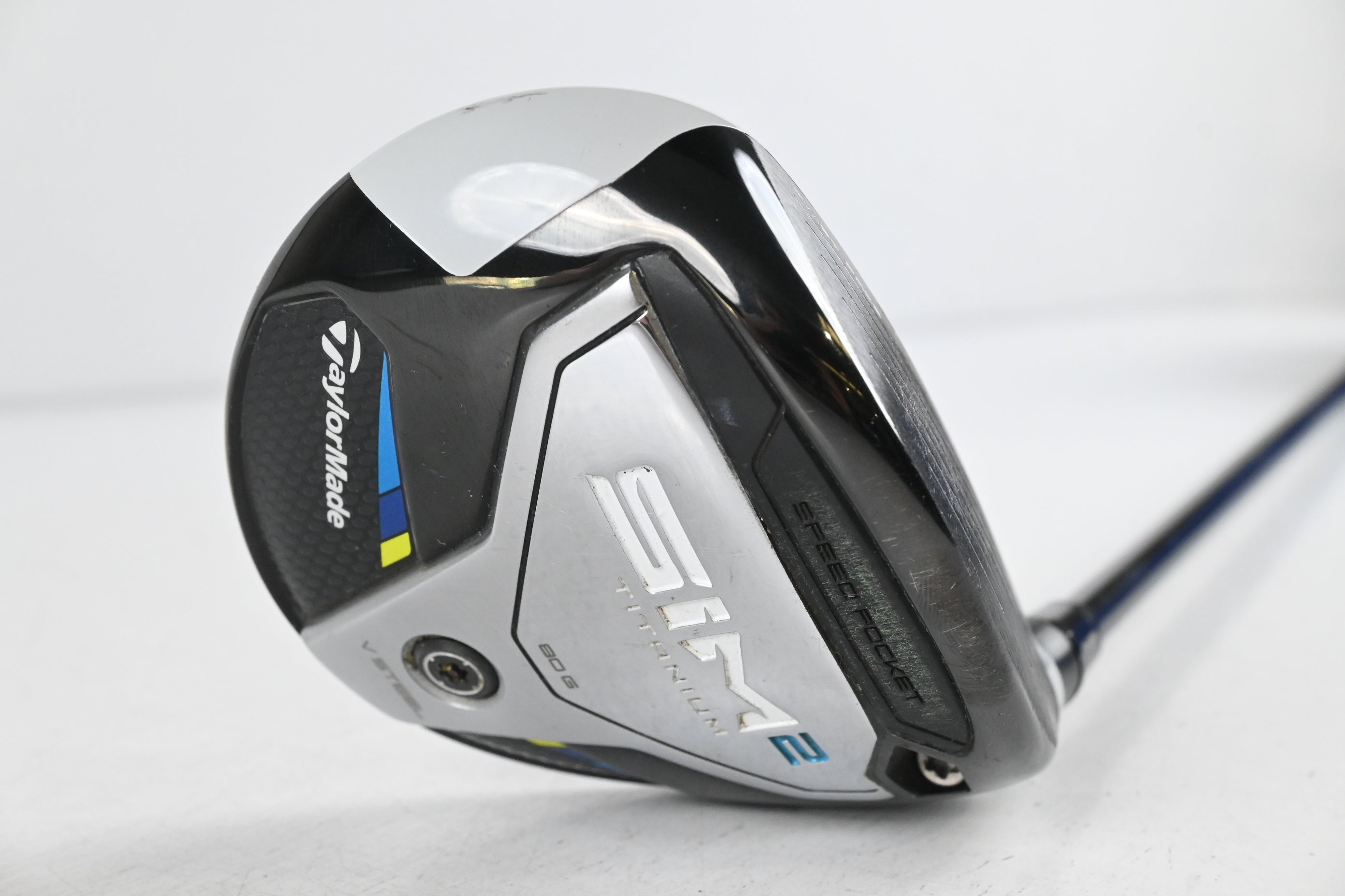 Taylormade SIM2 Ti #3 Wood / 15 Degree / Stiff Flex Tensei AV Blue 65 Shaft