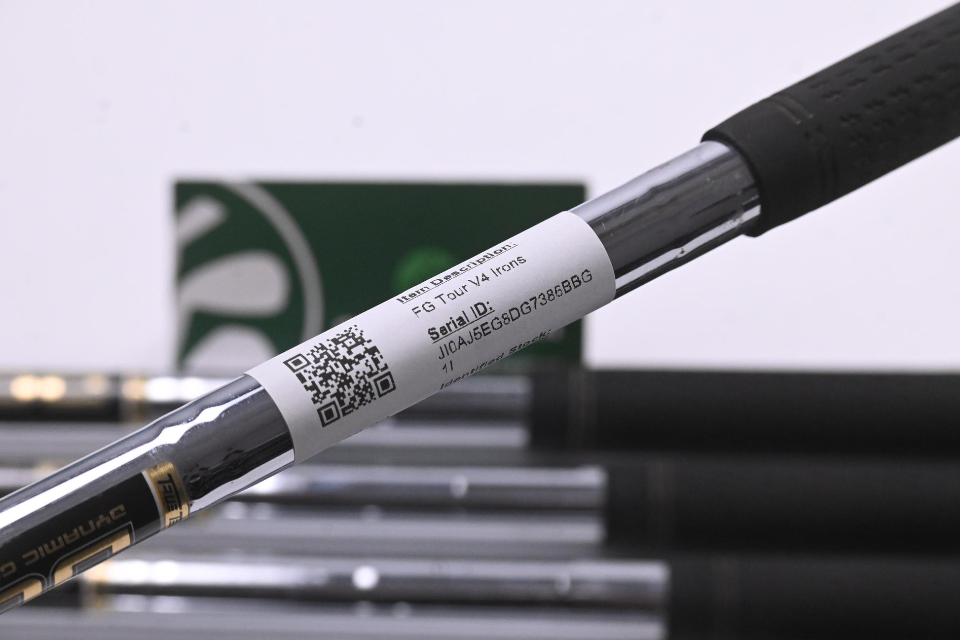 Wilson Staff FG Tour V4 Irons / 4-PW / Stiff Flex Dynamic Gold Pro S300 Shafts