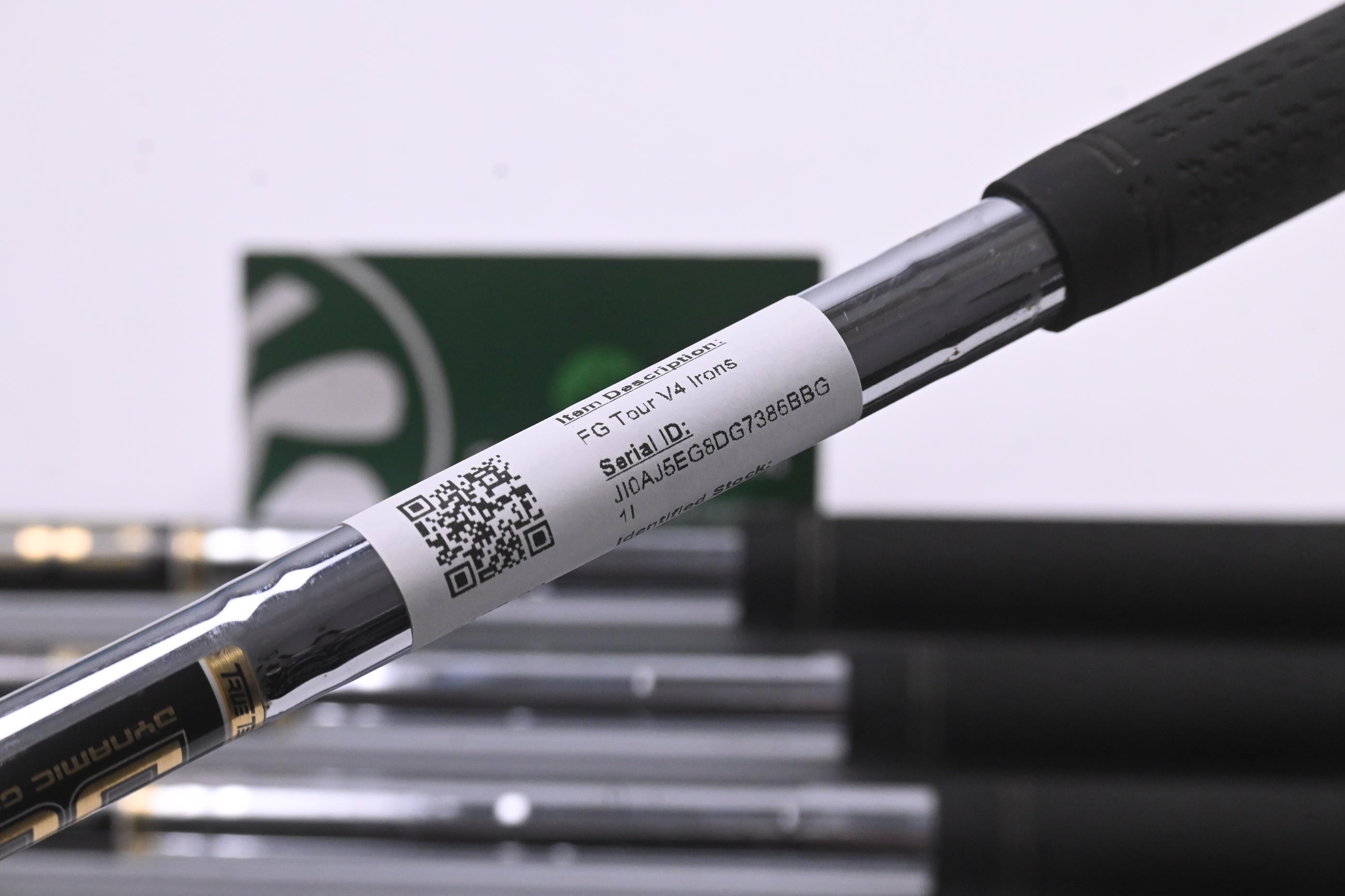 Wilson Staff FG Tour V4 Irons / 4-PW / Stiff Flex Dynamic Gold Pro S300 Shafts