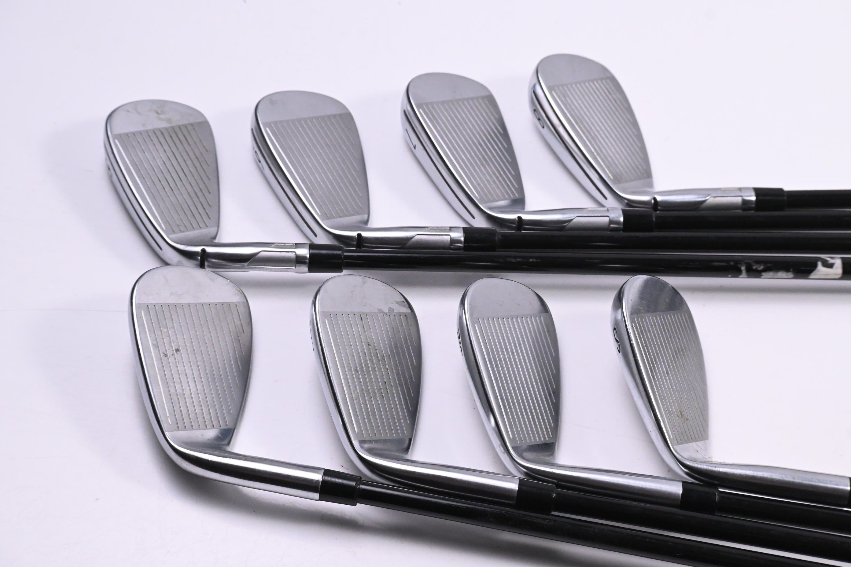 Taylormade Qi Irons / 5-PW+GW+SW / Regular Flex Ventus TR Blue 5 Shafts