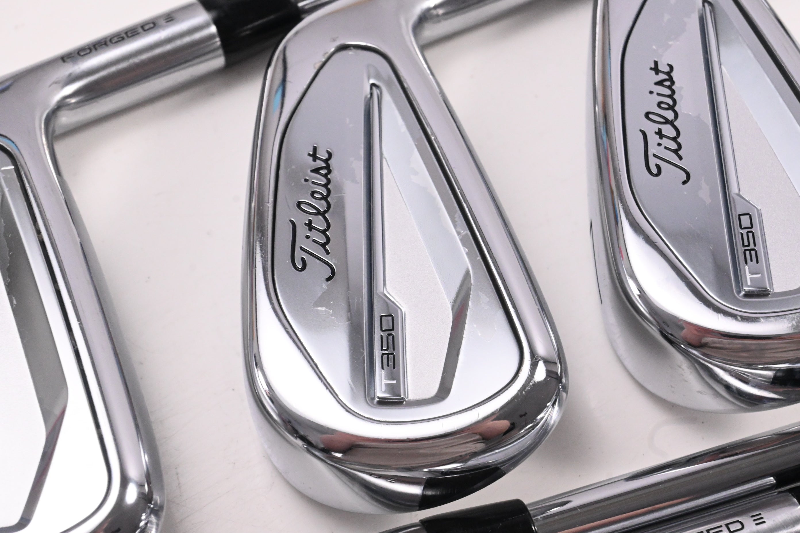 Titleist T350 Irons / 5-PW+48° / Regular Flex AMT Red R300 Shafts