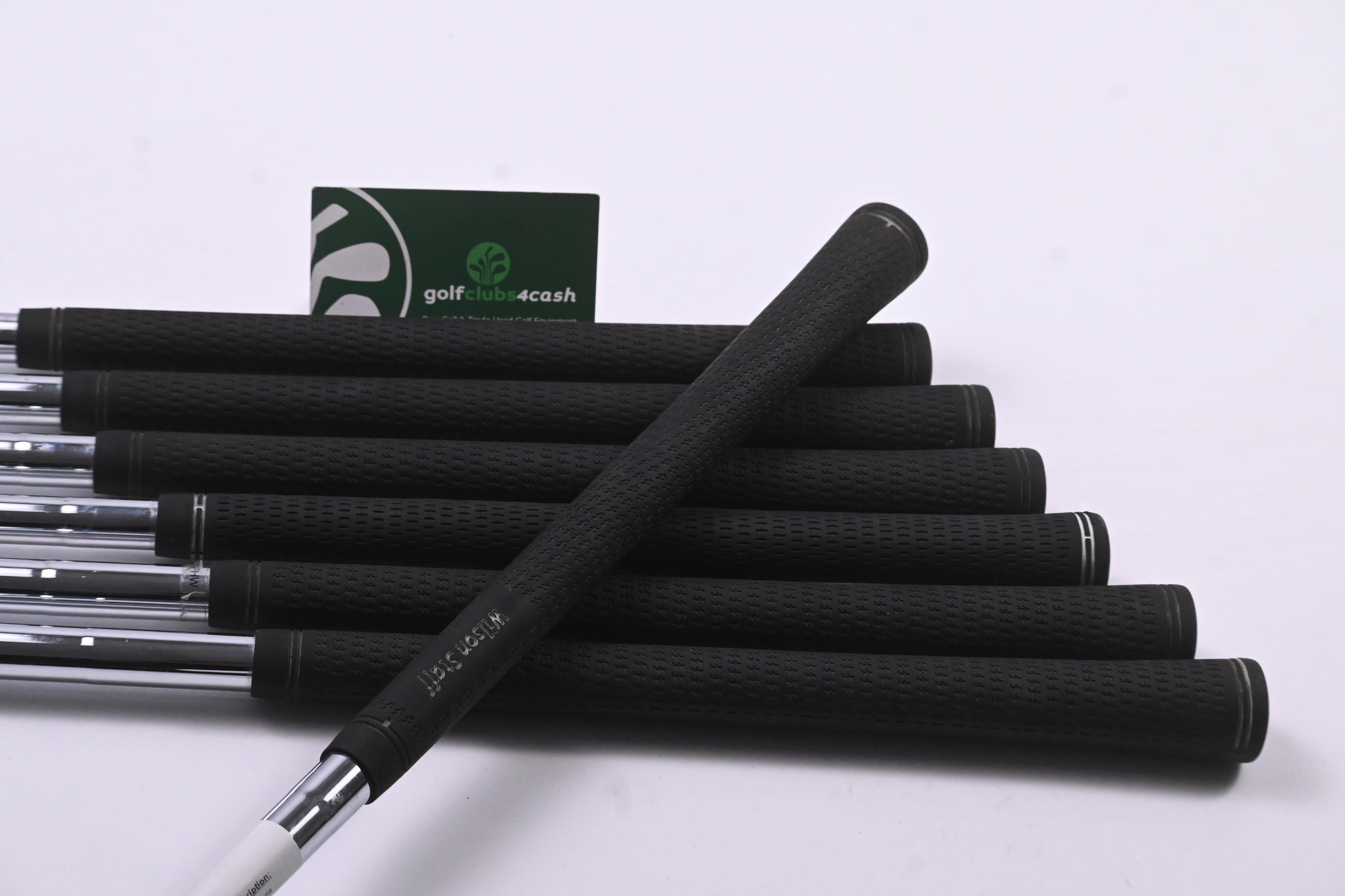 Wilson Staff FG Tour V4 Irons / 4-PW / Stiff Flex Dynamic Gold Pro S300 Shafts