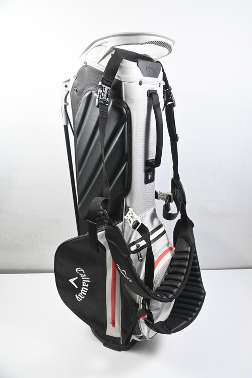 Callaway Fairway C HD Stand Bag / 4-Way Divider / Black, Grey & Red