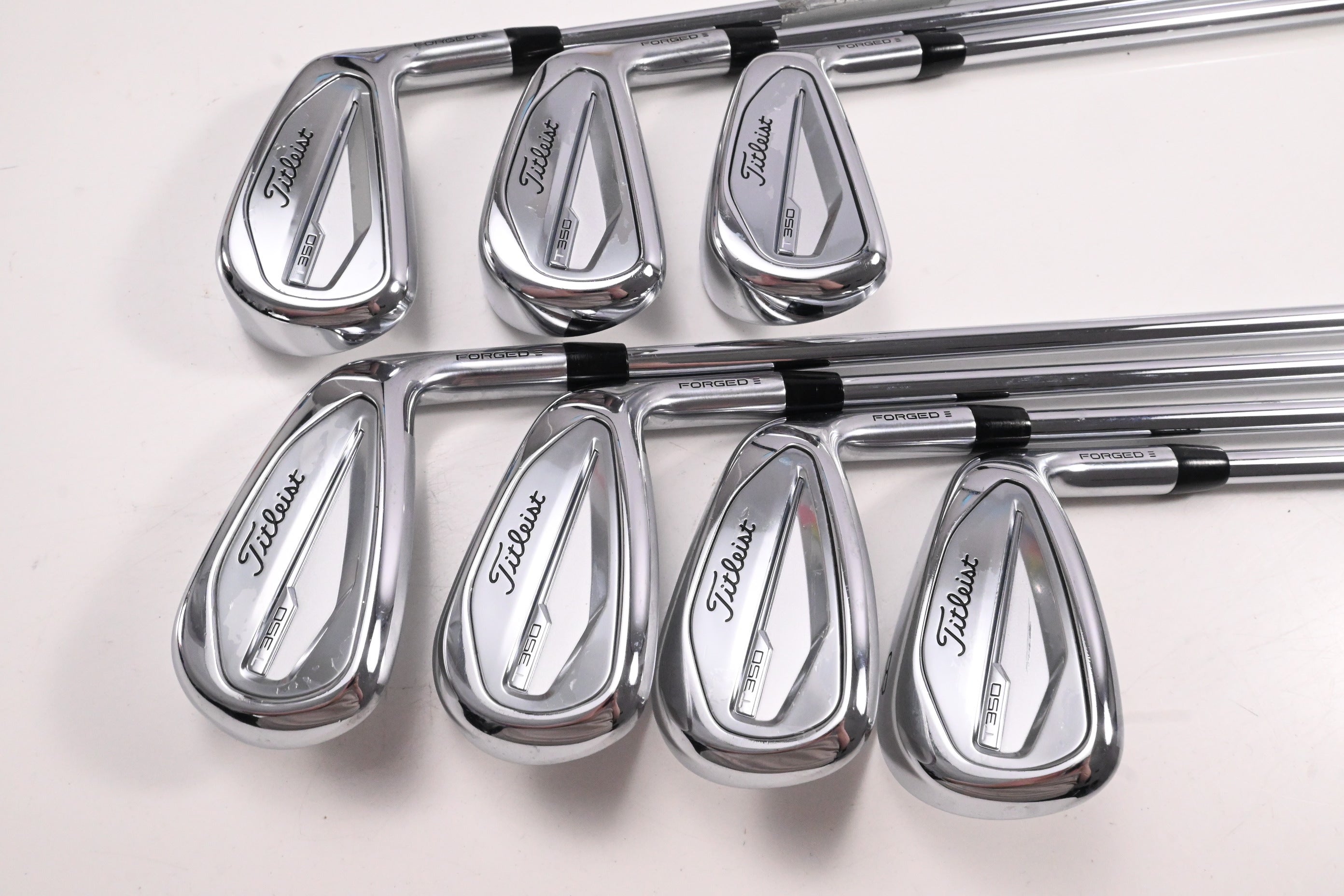 Titleist T350 Irons / 5-PW+48° / Regular Flex AMT Red R300 Shafts
