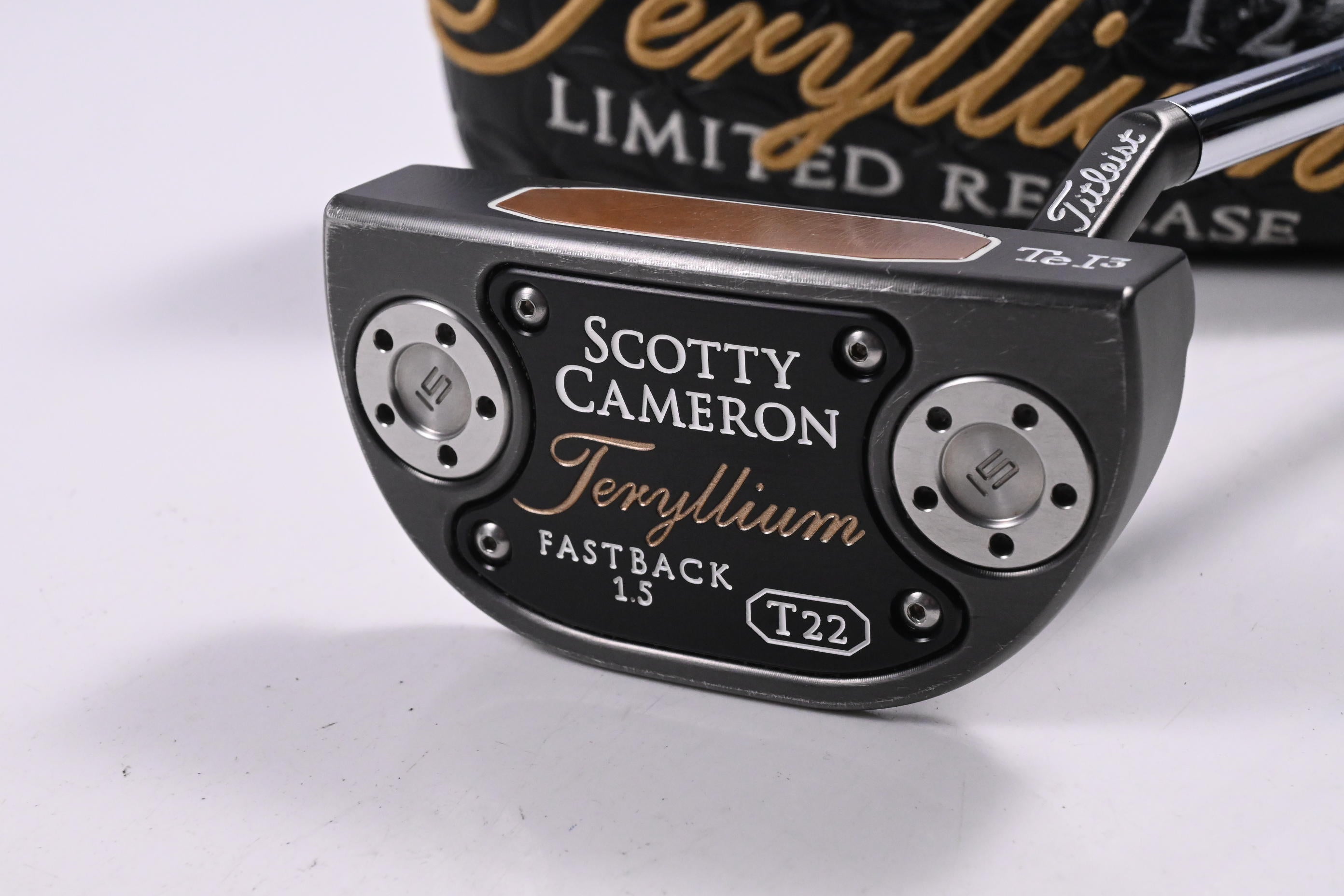 Scotty Cameron Teryllium T22 Fastback 1.5 Putter / 34 Inch