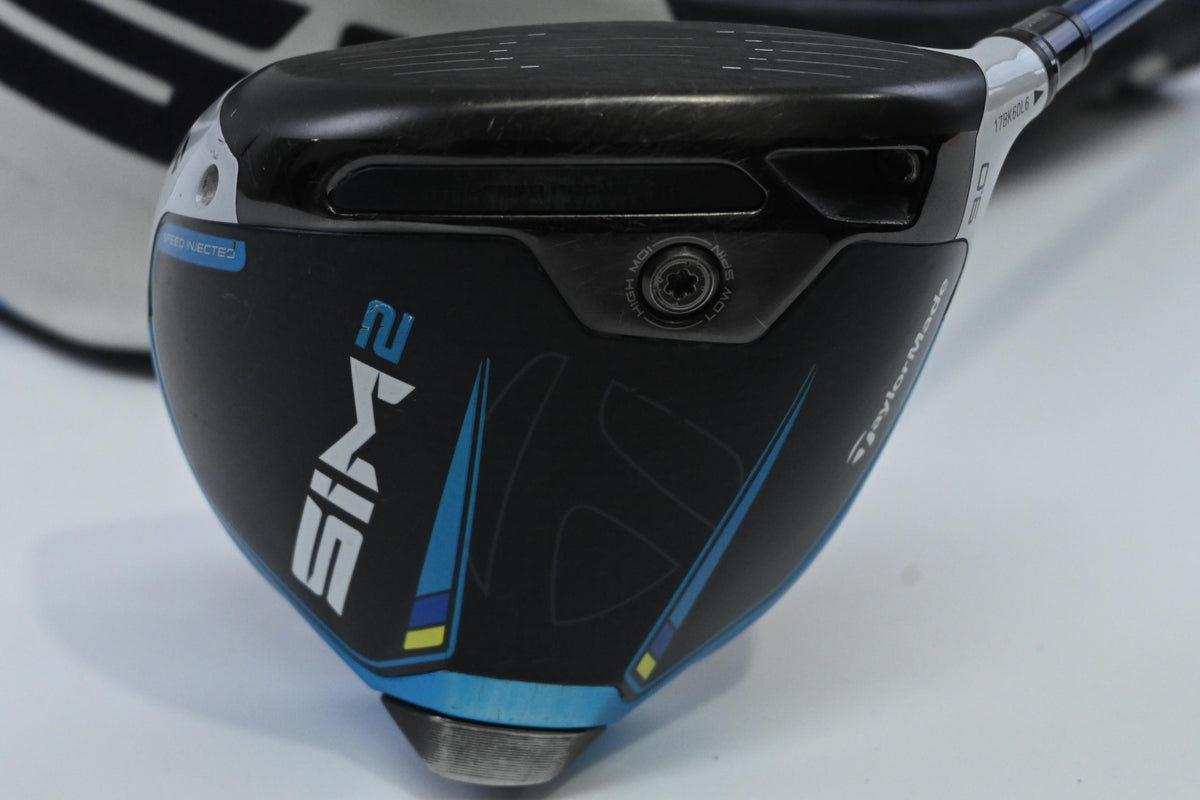 Taylormade SIM2 Driver / 9 Degree / Stiff Flex Evenflow Riptide CB 60 Shaft