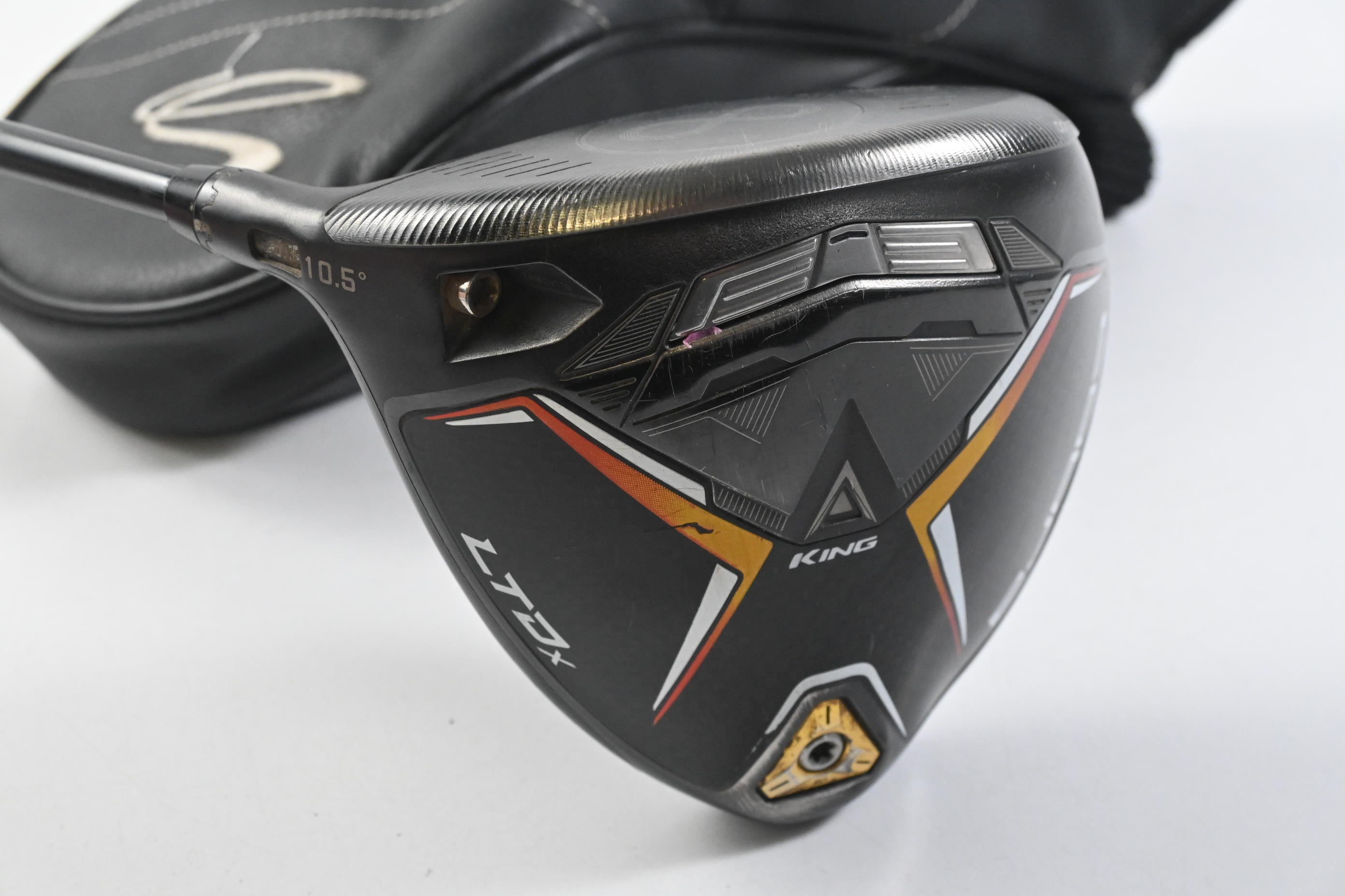 Left Hand Cobra LTDx Driver / 10.5 Degree / Stiff Flex Tensei AV Raw White 65
