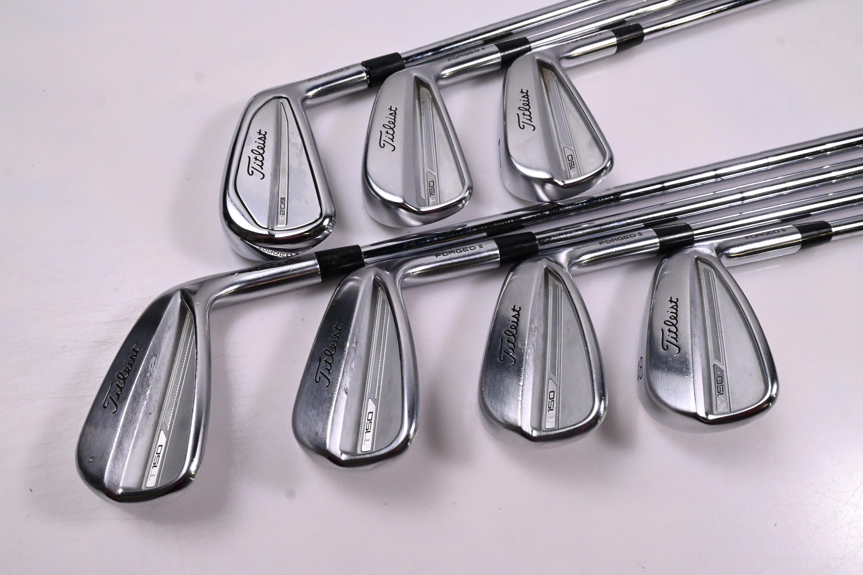 Titleist T150 2023 Irons / 5-PW+48° / Stiff Flex KBS Tour 120 Shafts
