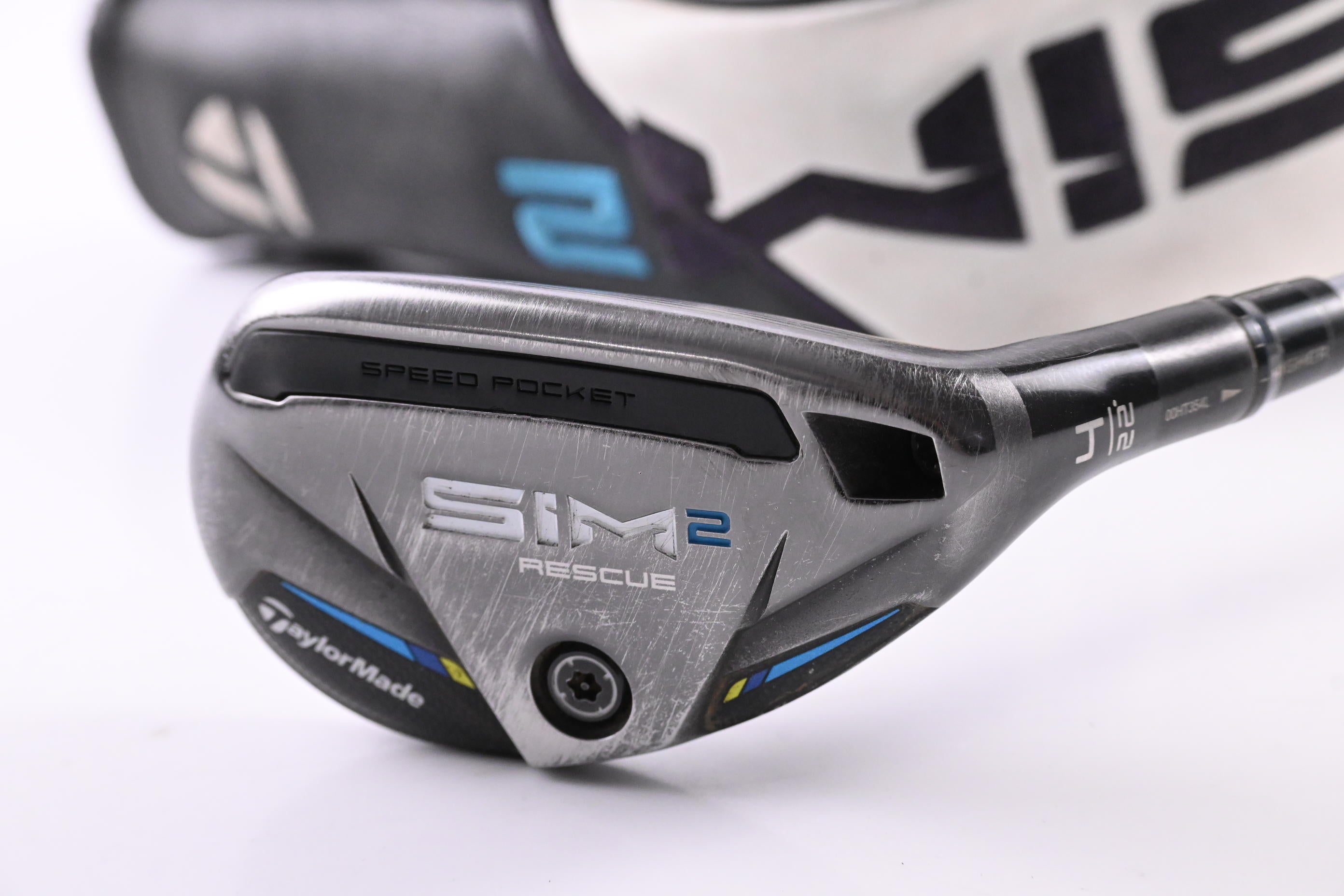Taylormade SIM2 #4 Hybrid / 22 Degree / Senior Flex Fujikura Vista Pro 50 Shaft