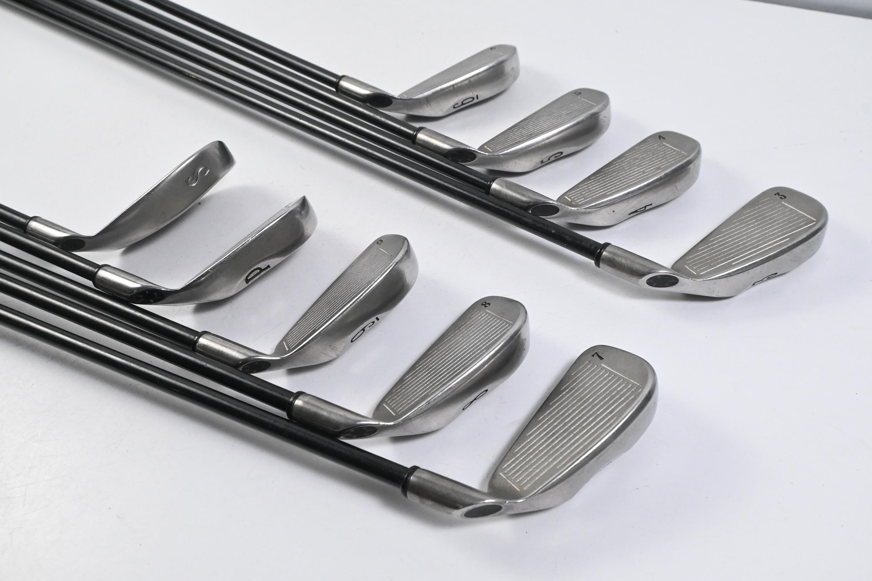 Left Hand Callaway Big Bertha 1996 Irons / 3-PW / Regular Flex RCH 96 Shafts