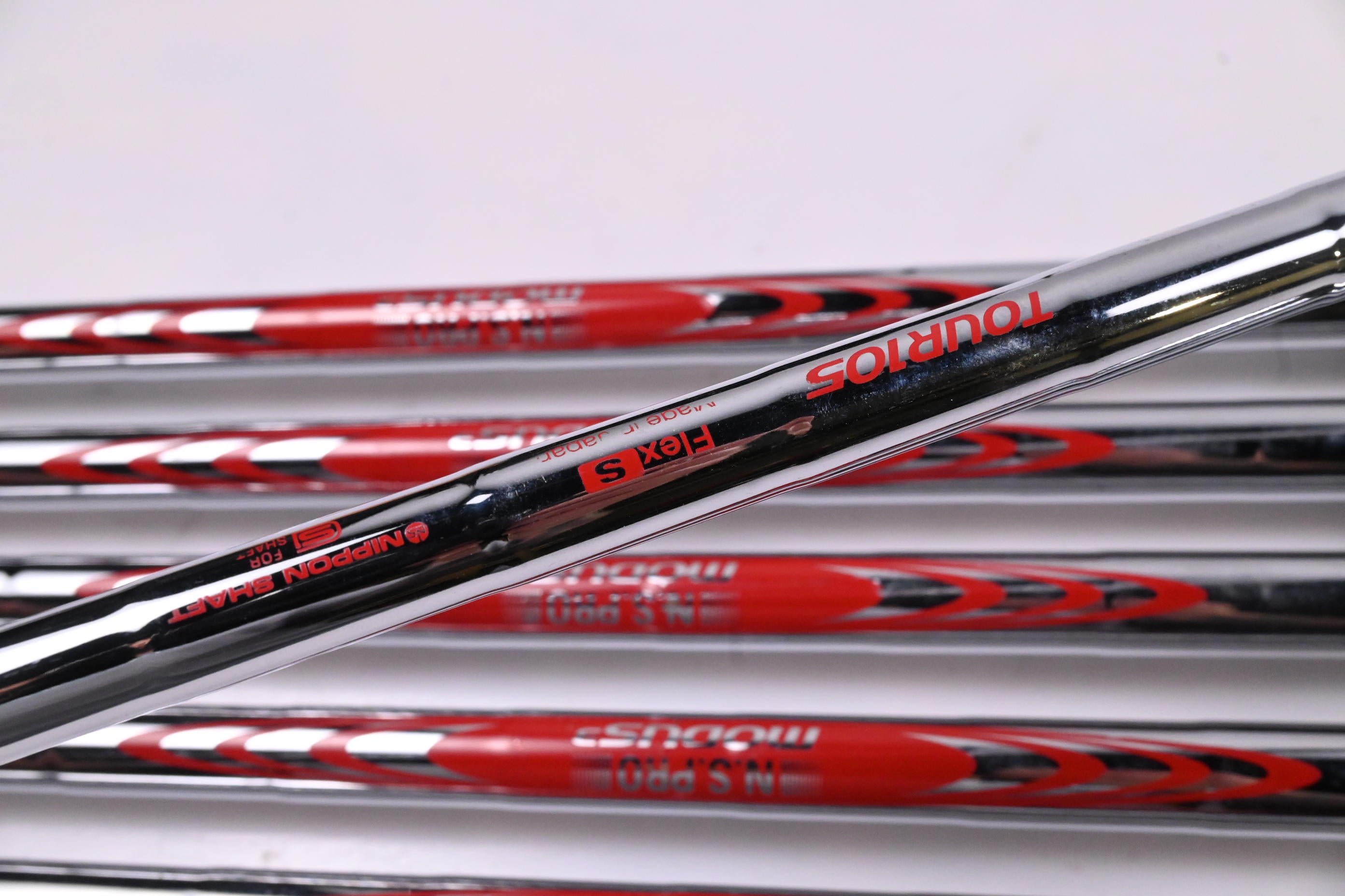 PXG 0317 T/CB Milled Irons / 5-PW / Stiff Flex N.S.Pro Modus³ Tour 105 Shafts