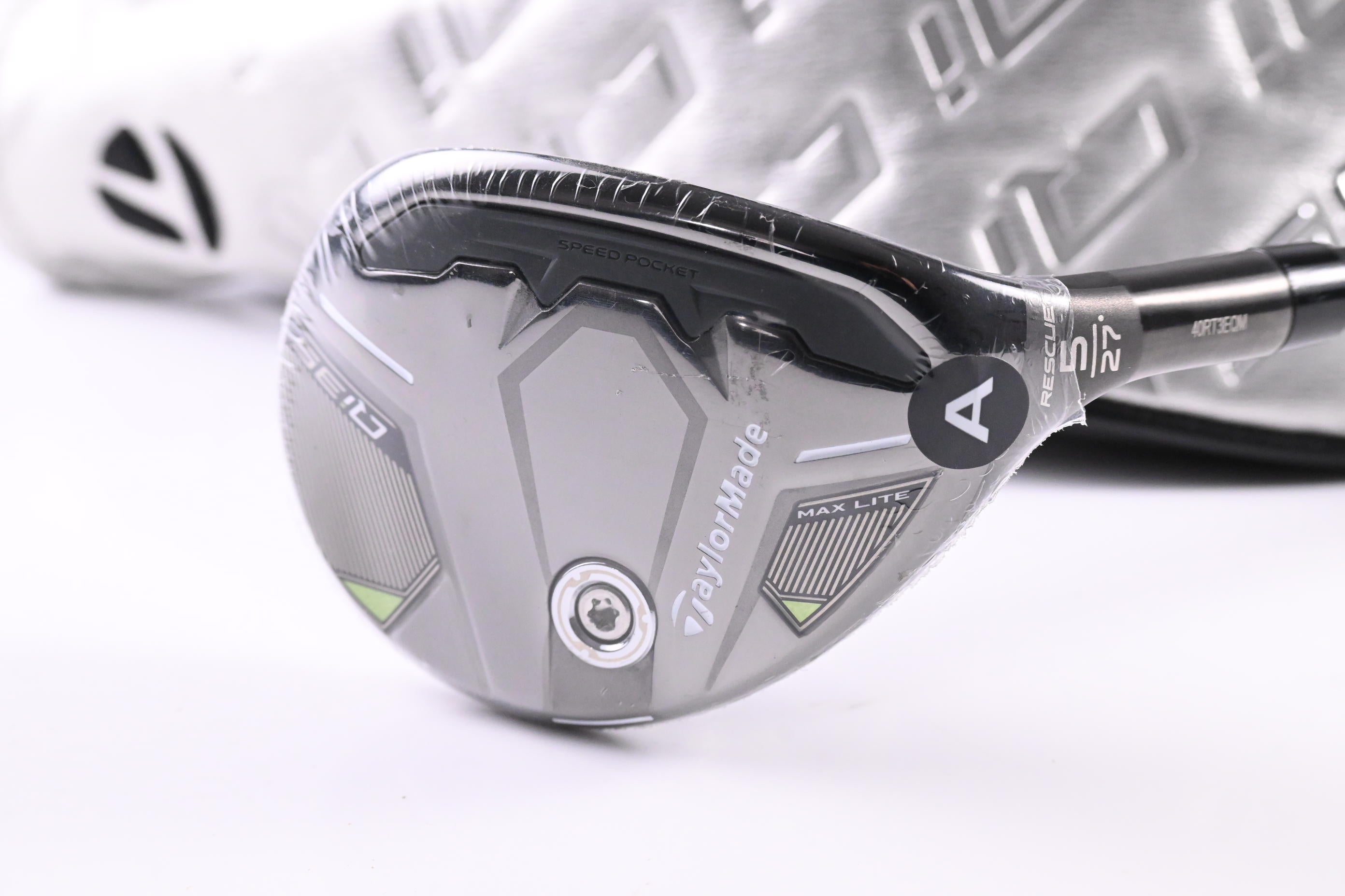 Taylormade Qi35 Max Lite #5 Hybrid / 27 Degree / Senior Flex Vanquish 5 Shaft