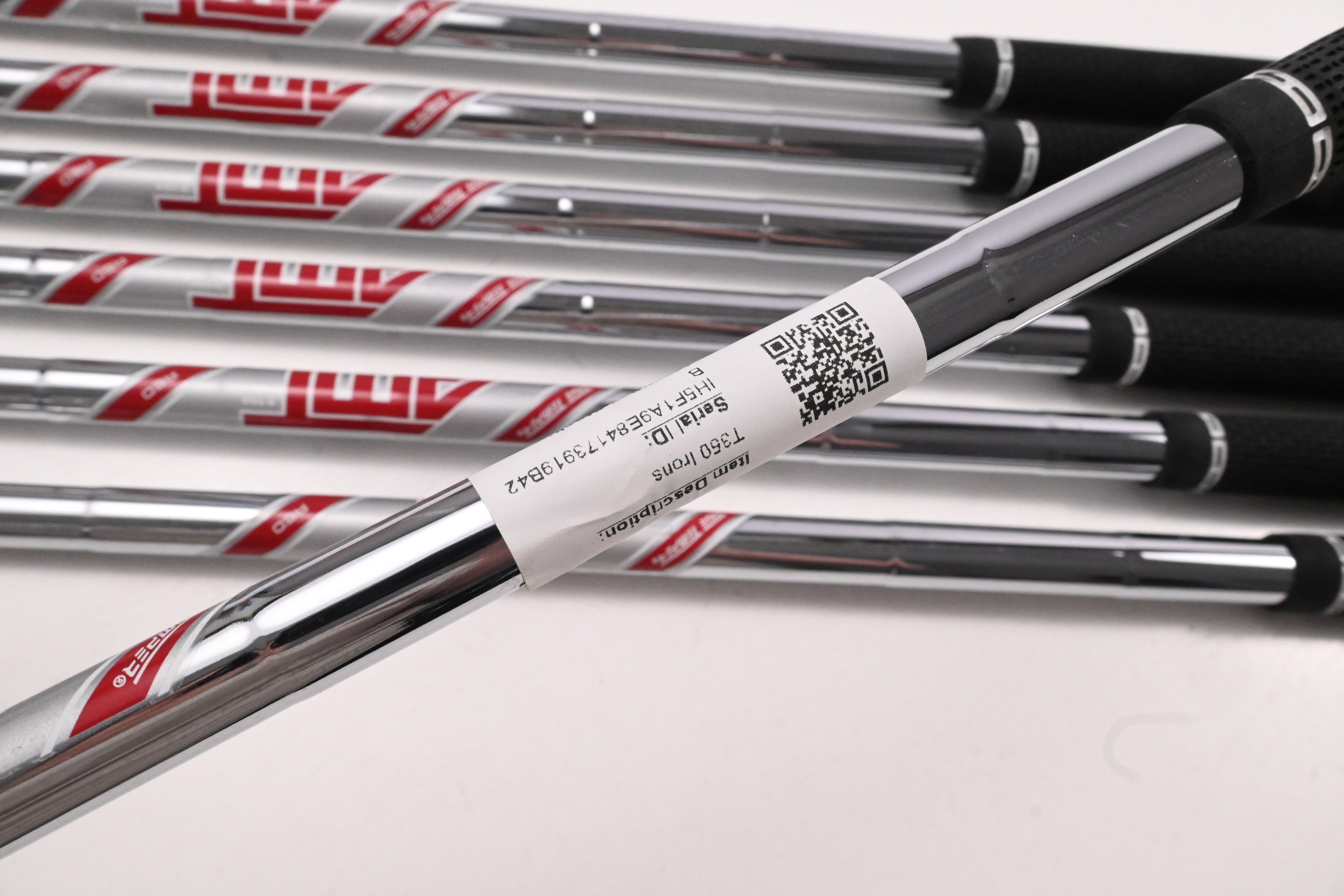 Titleist T350 Irons / 5-PW+48° / Regular Flex AMT Red R300 Shafts