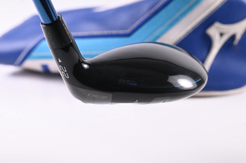 Mizuno ST-Max 230 #4 Hybrid / 22 Degree / Stiff Flex LIN-Q Blue 75 Shaft