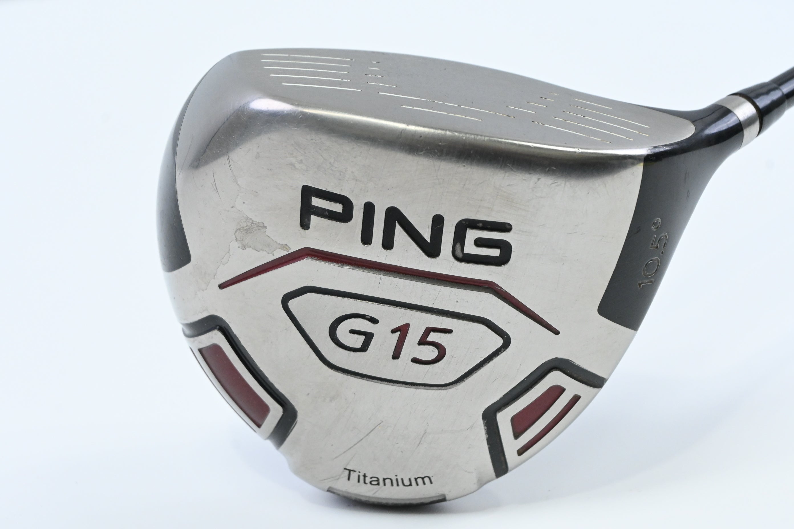 Ping G15 Driver / 10.5 Degree / Stiff Flex Aldila Serano 60 Shaft