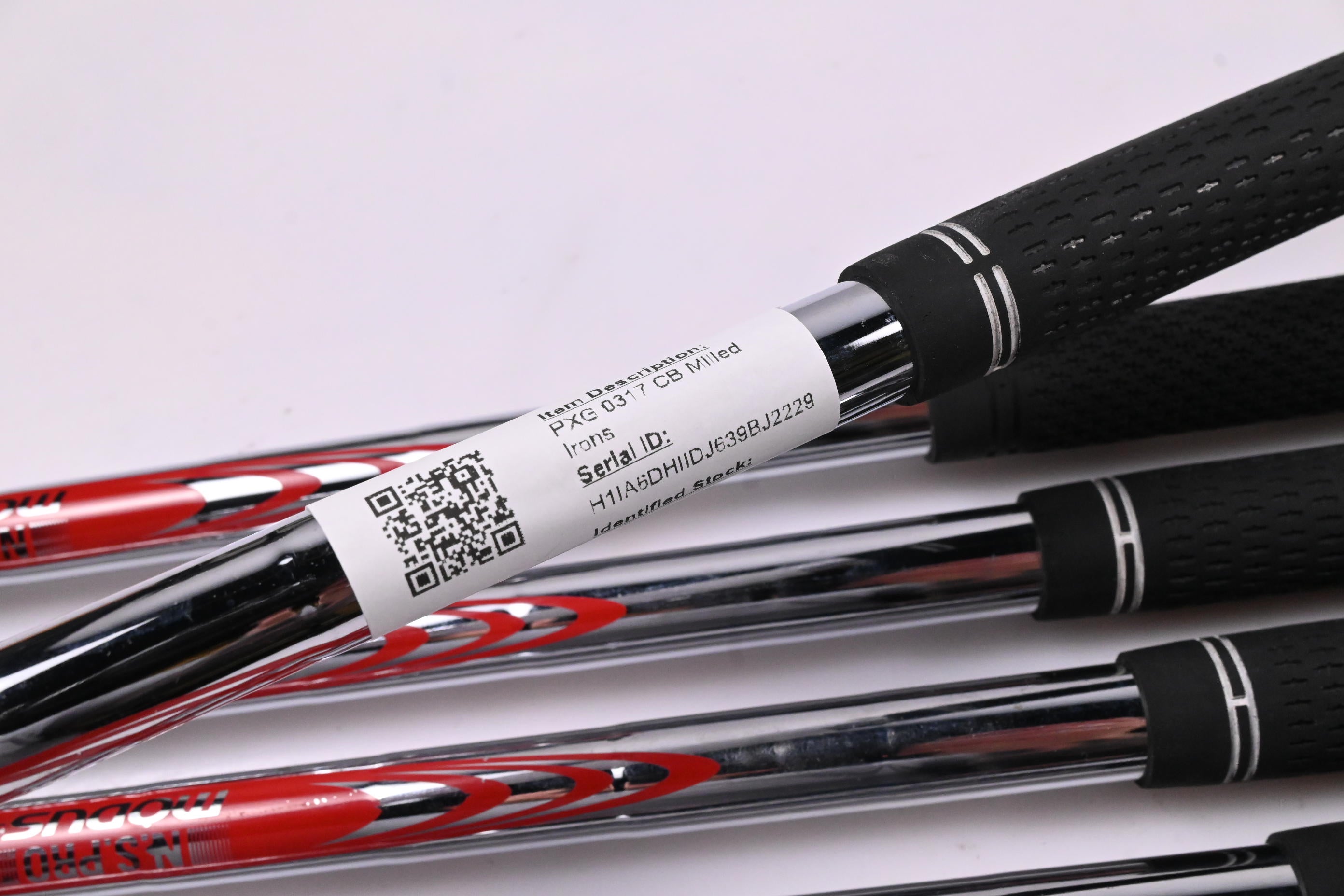 PXG 0317 T/CB Milled Irons / 5-PW / Stiff Flex N.S.Pro Modus³ Tour 105 Shafts