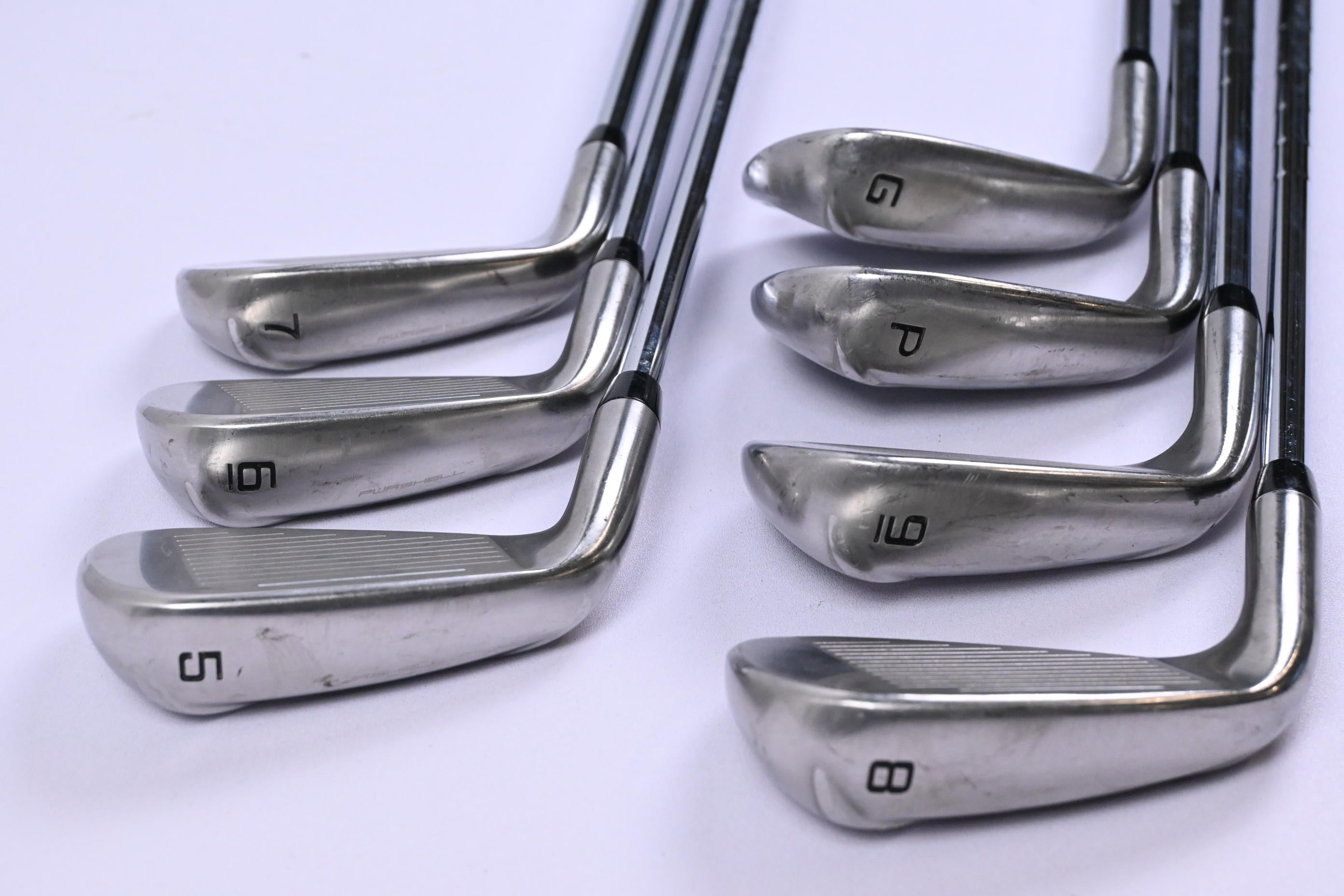 Cobra Aerojet One Length Irons / 5-PW+GW / Stiff Flex KBS Tour Lite Shafts
