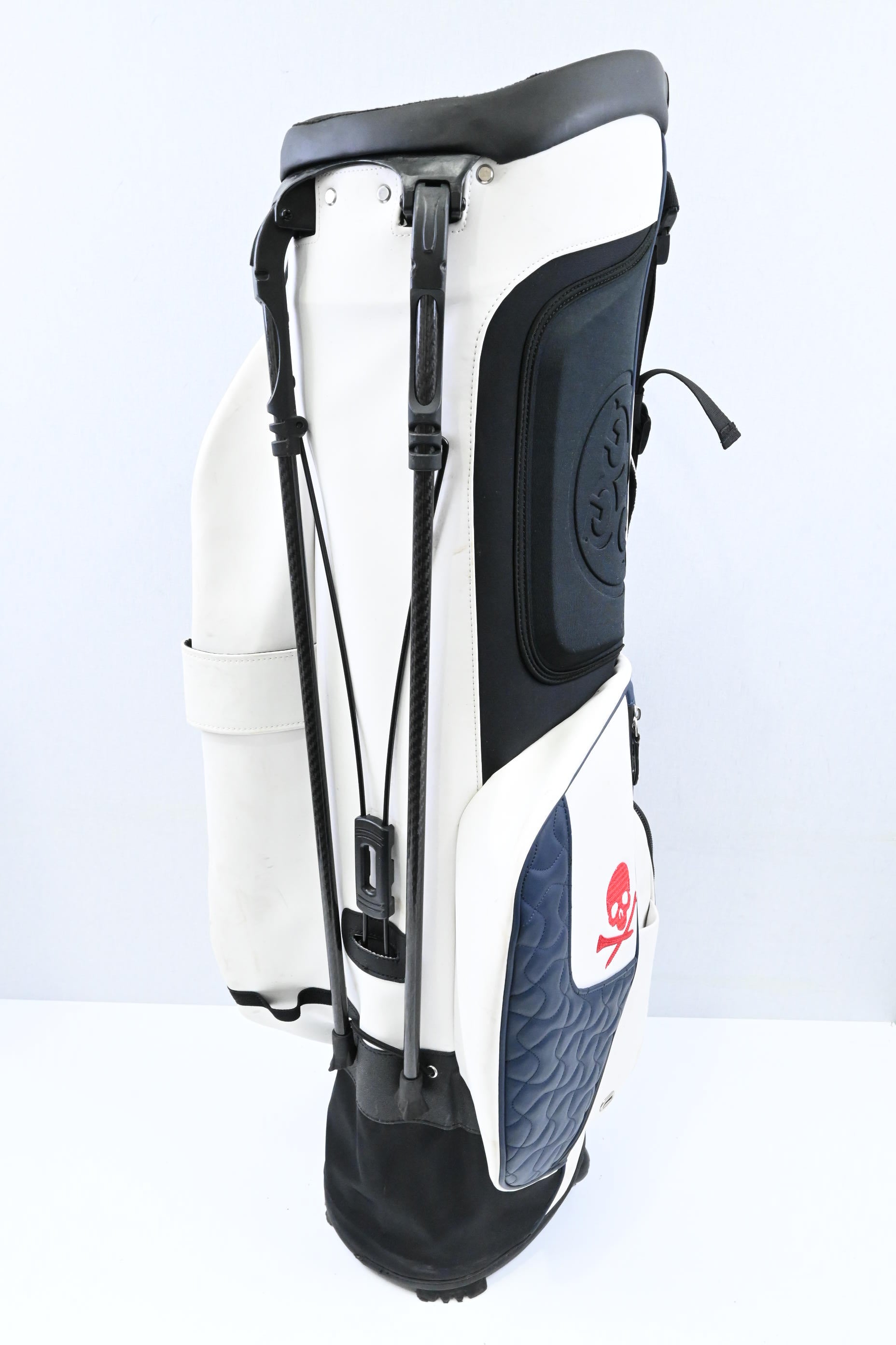 G-Fore Stand Bag / 4-Way / White, Navy, Red