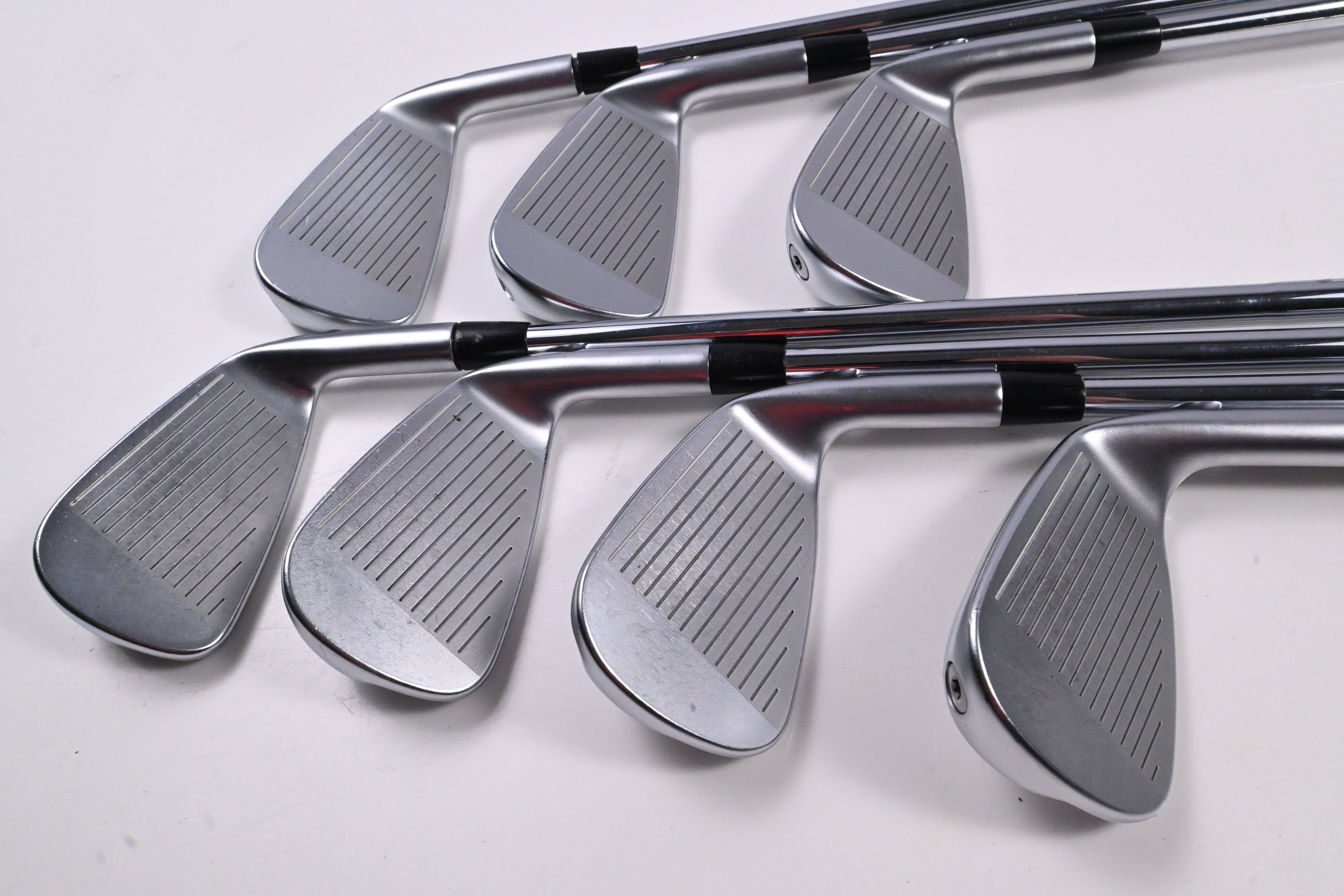 Left Hand Ping Blueprint S Irons / 4-PW / Blue Dot / Stiff Flex Dynamic Gold 120