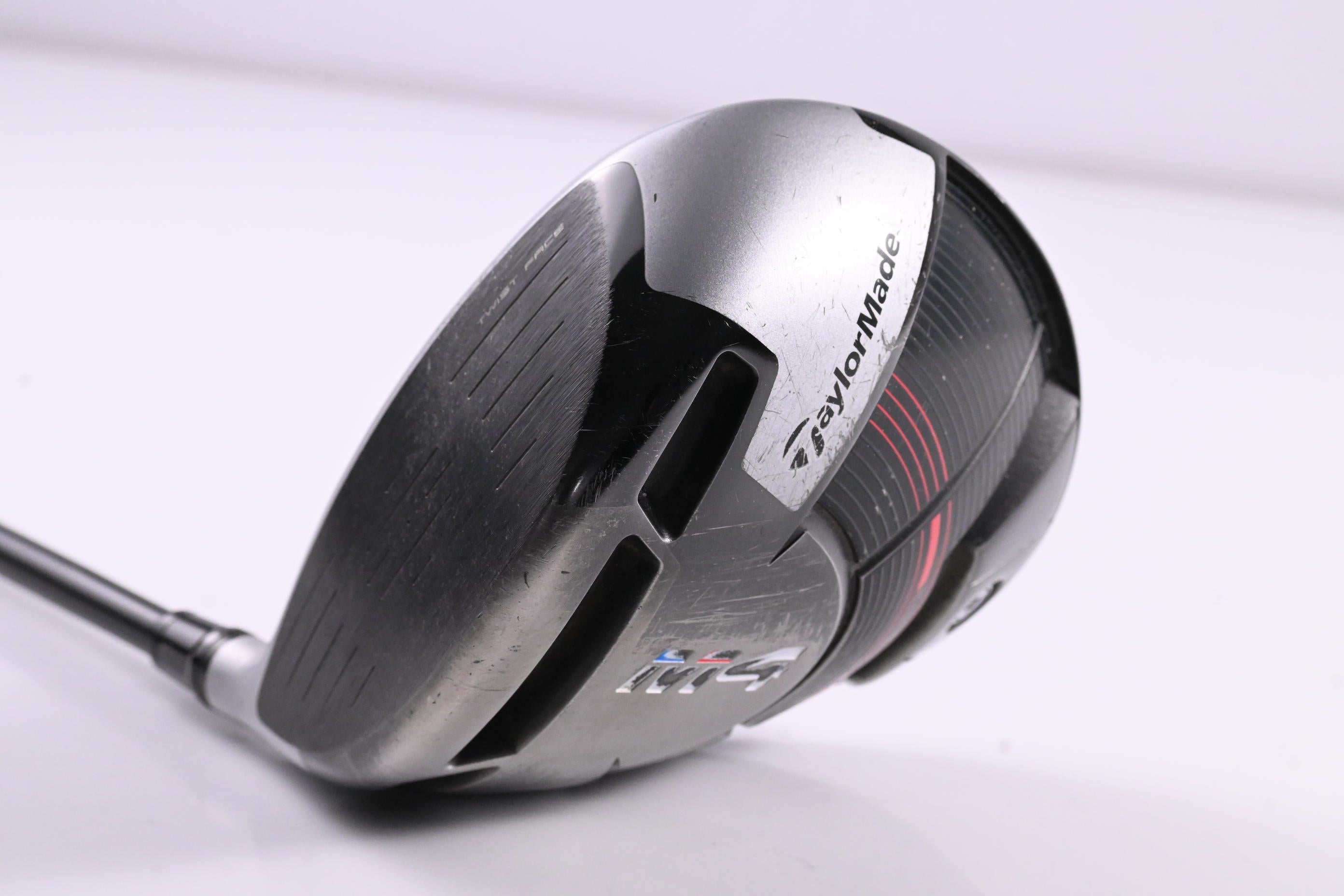 Left Hand Taylormade M4 Driver / 10.5 Degree / Regular Flex HZRDUS Black 62
