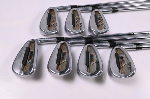 Ping S57 Irons / 4-PW / Green Dot / Stiff Flex Dynamic Gold S300 Shafts