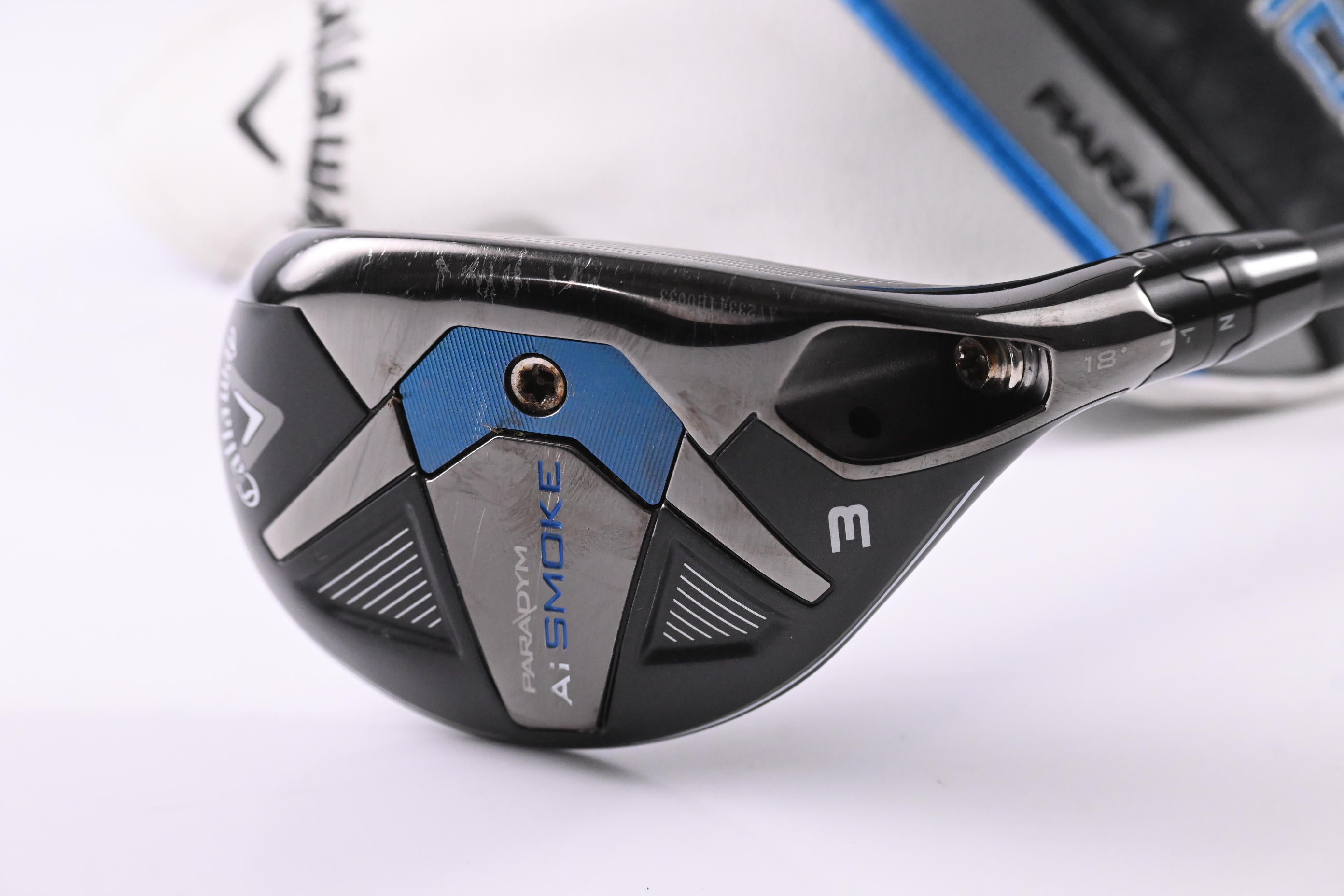 Callaway Paradym Ai Smoke #3 Hybrid / 18 Degree / Regular Flex Cypher 60 Shaft