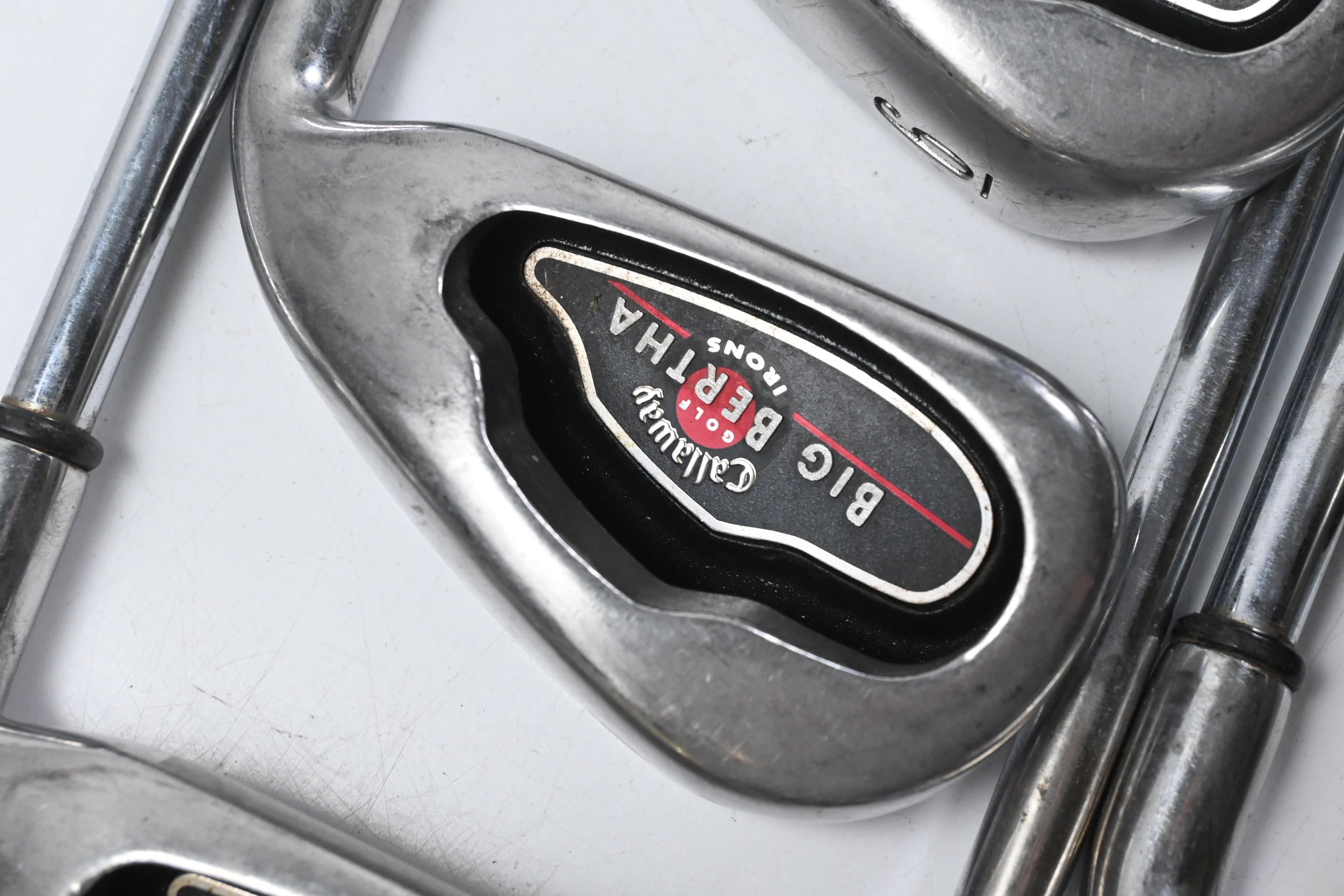 Callaway Big Bertha 2004 Irons / 4-PW+GW+SW / Uniflex Callaway Big Bertha Shafts