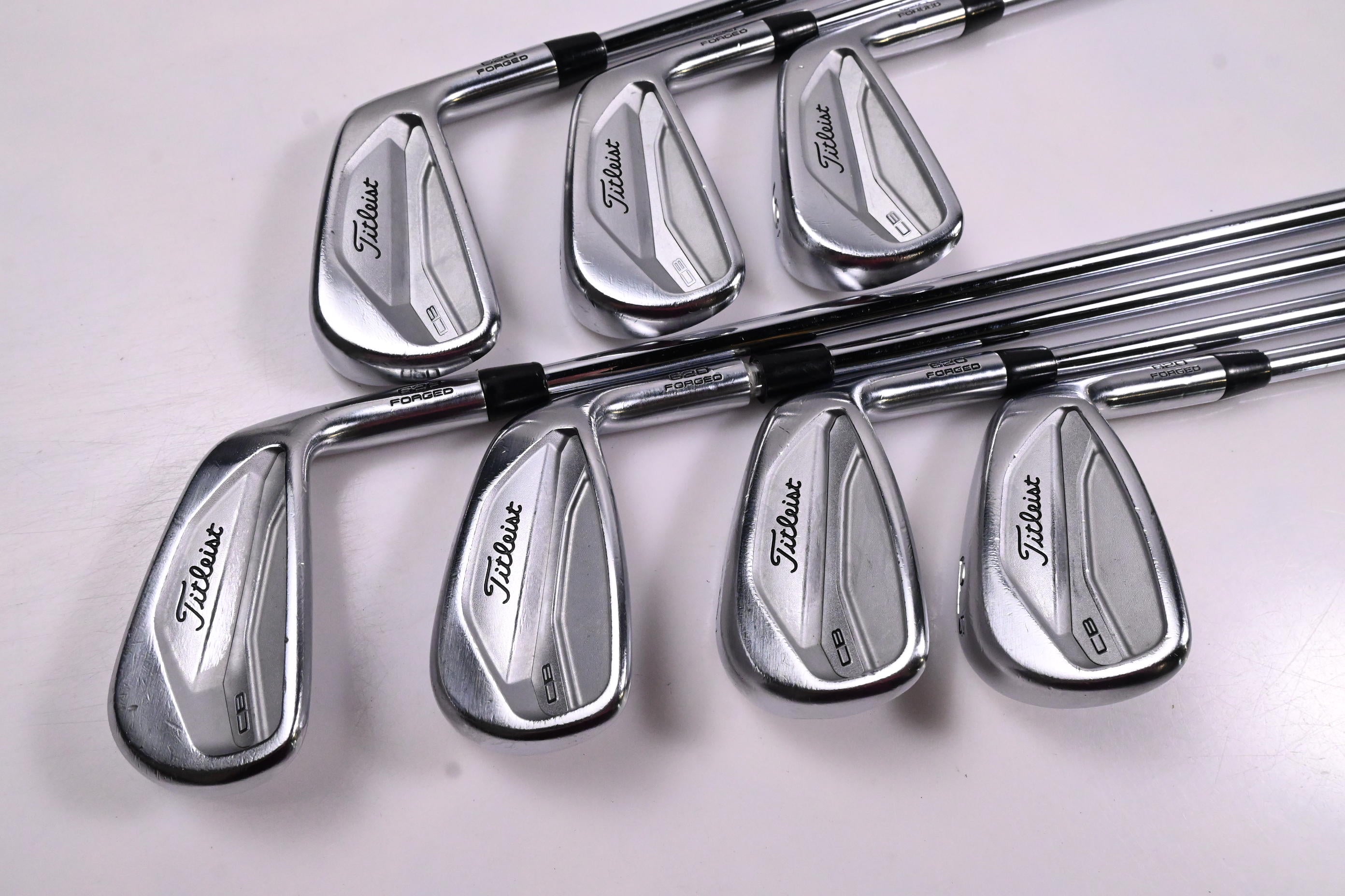 Titleist CB 620 Irons / 4-PW / X-Flex Project X Rifle Shafts