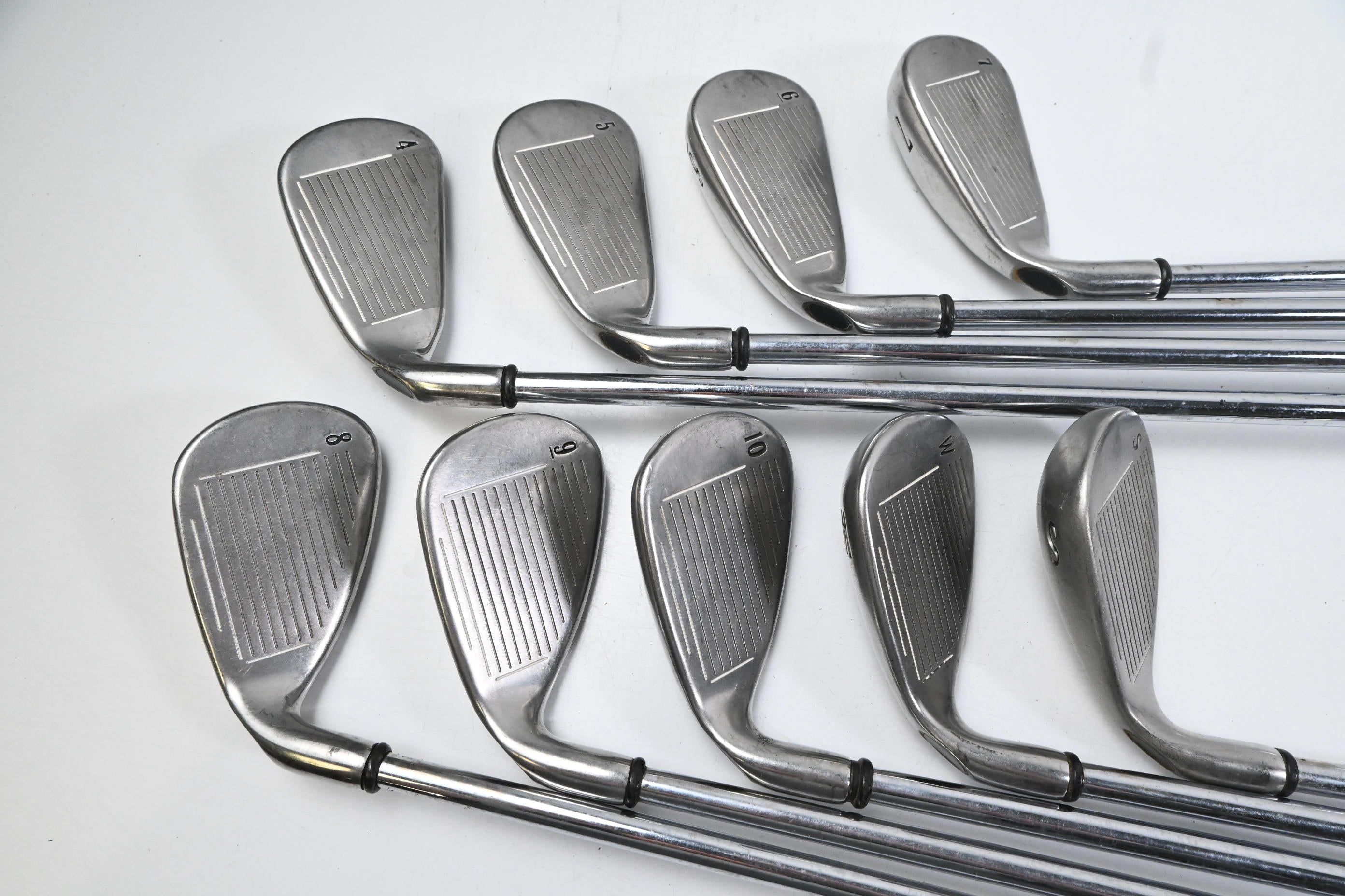 Callaway Big Bertha 2004 Irons / 4-PW+GW+SW / Uniflex Callaway Big Bertha Shafts