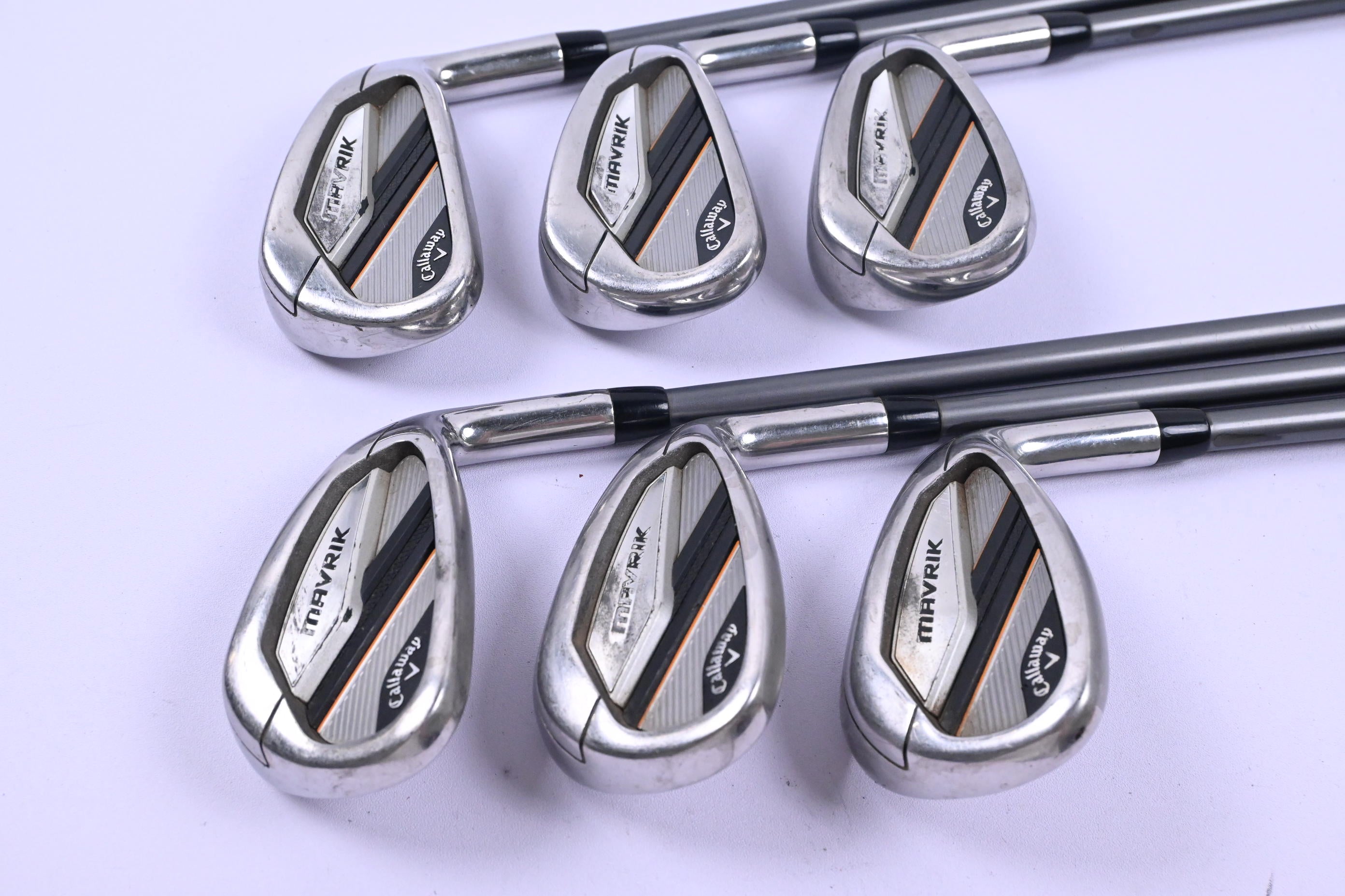 Callaway Mavrik Irons / 6-PW+GW / Senior Flex Project X Catalyst 55 Shafts
