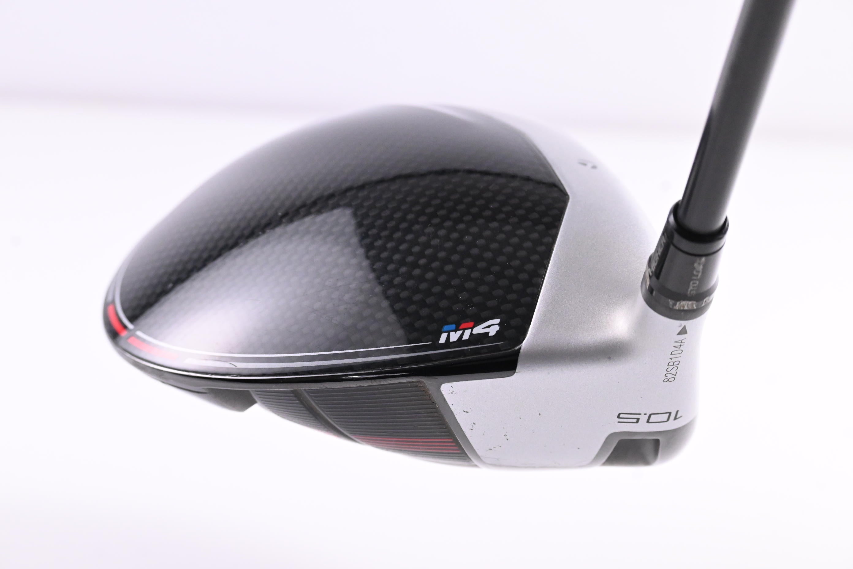 Left Hand Taylormade M4 Driver / 10.5 Degree / Regular Flex HZRDUS Black 62