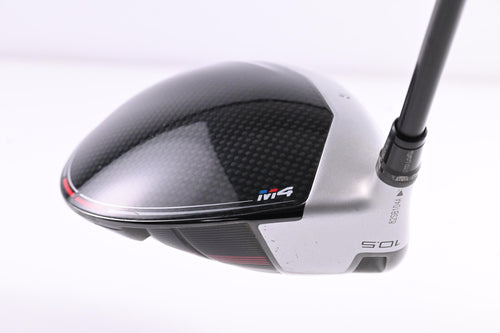 Left Hand Taylormade M4 Driver / 10.5 Degree / Regular Flex HZRDUS Black 62