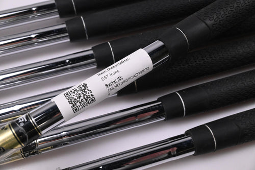 Ping S57 Irons / 4-PW / Green Dot / Stiff Flex Dynamic Gold S300 Shafts