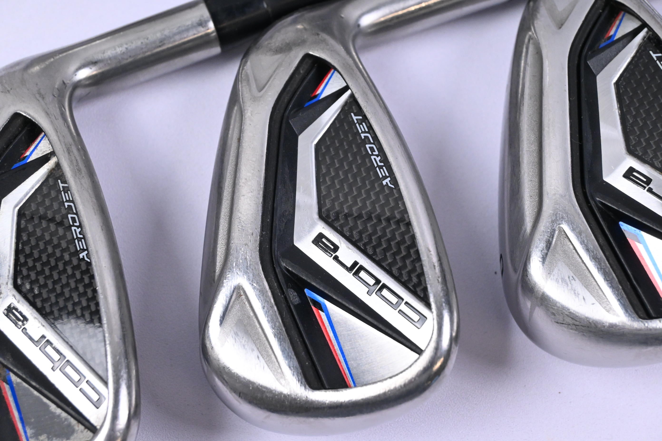 Cobra Aerojet Irons / 5-PW+SW / Regular Flex KBS PGI 75 Shafts