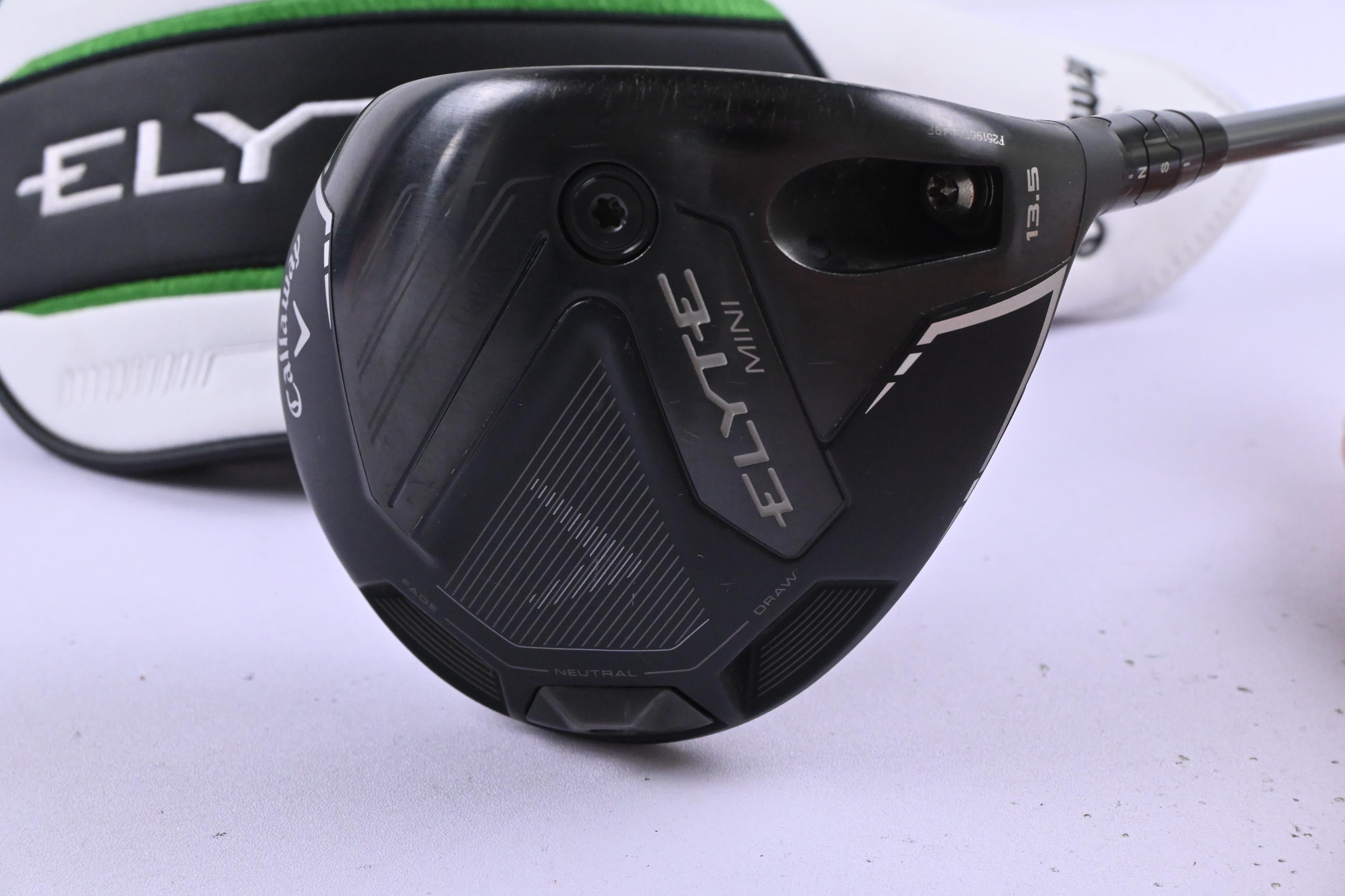 Callaway Elyte Mini Driver / 13.5 Degree / Stiff Flex Project X Denali Charcoal