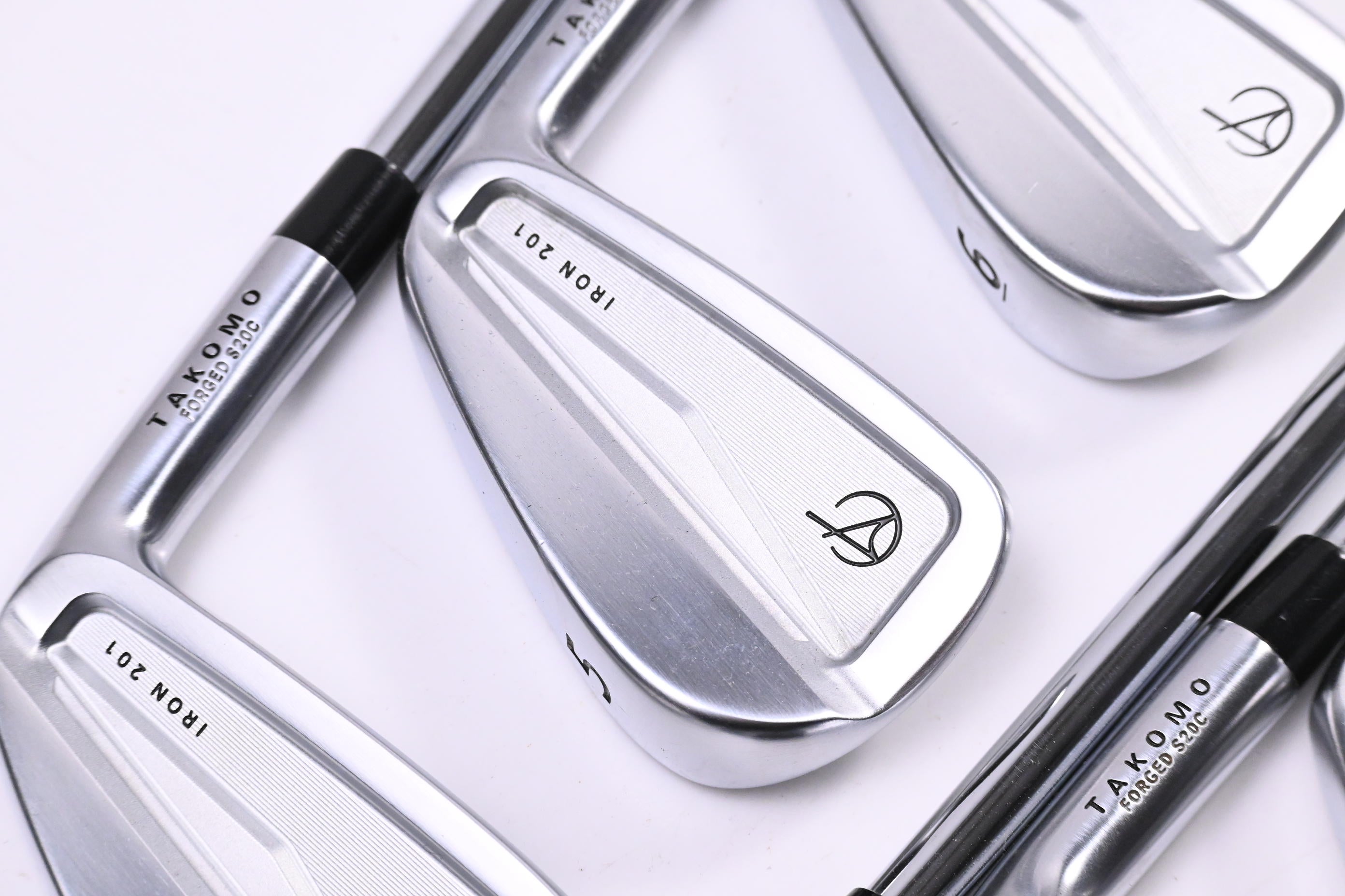 Takomo 201 Irons / 4-PW / Stiff Flex KBS Tour 120 Shafts