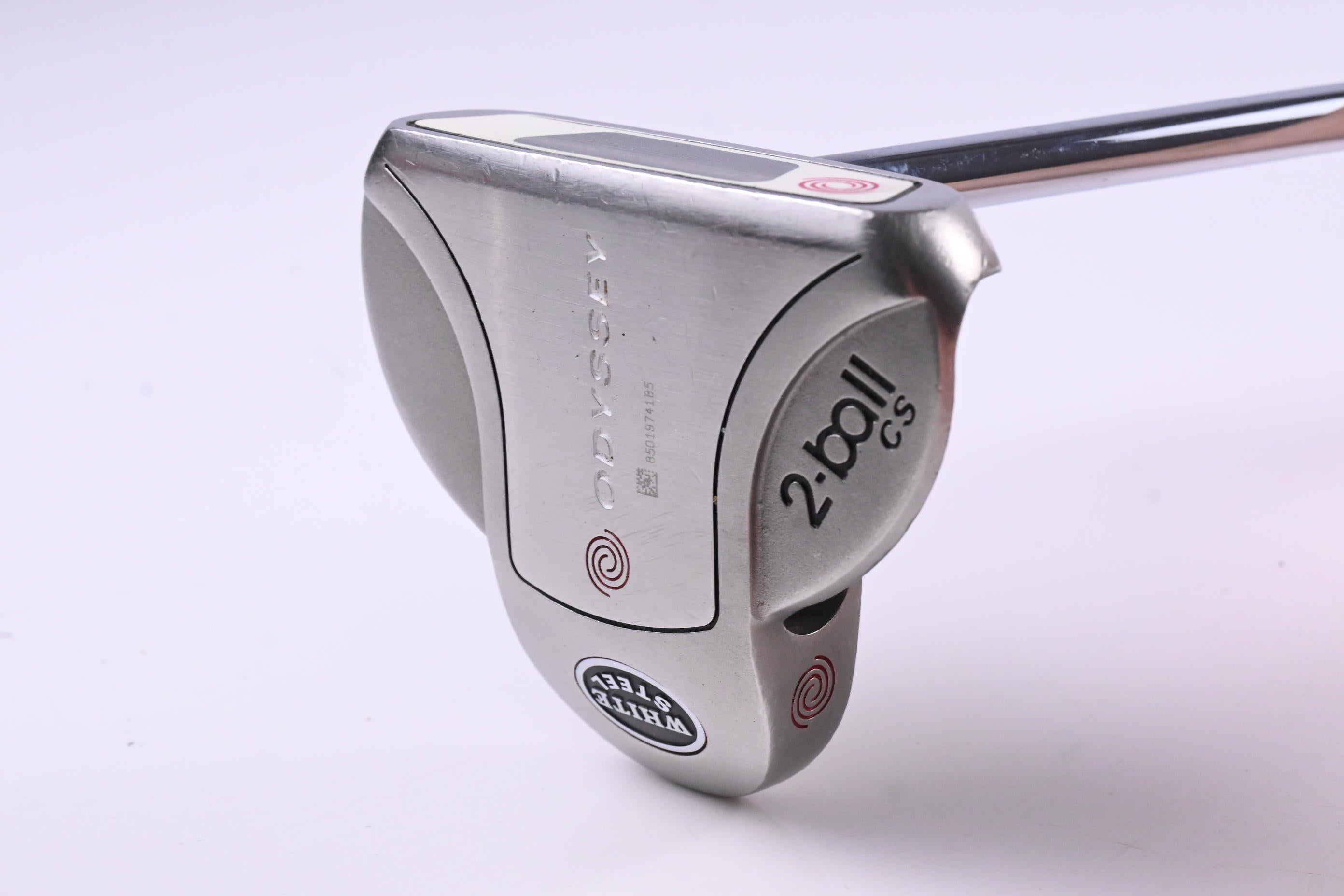 Odyssey White Steel 2-Ball CS Putter / 34 Inch